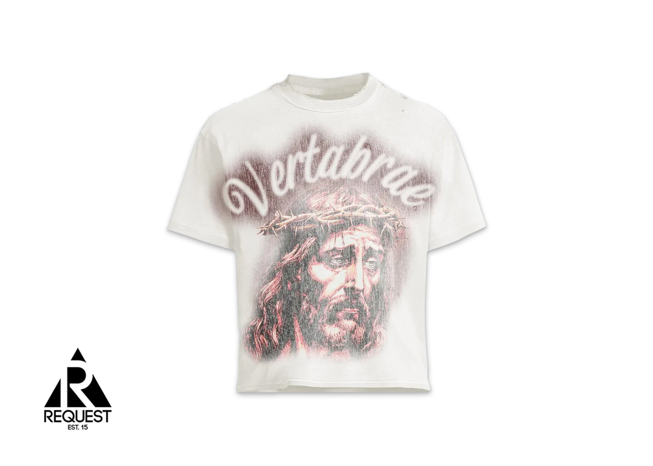Vertabrae Jesus Tee "Cream"
