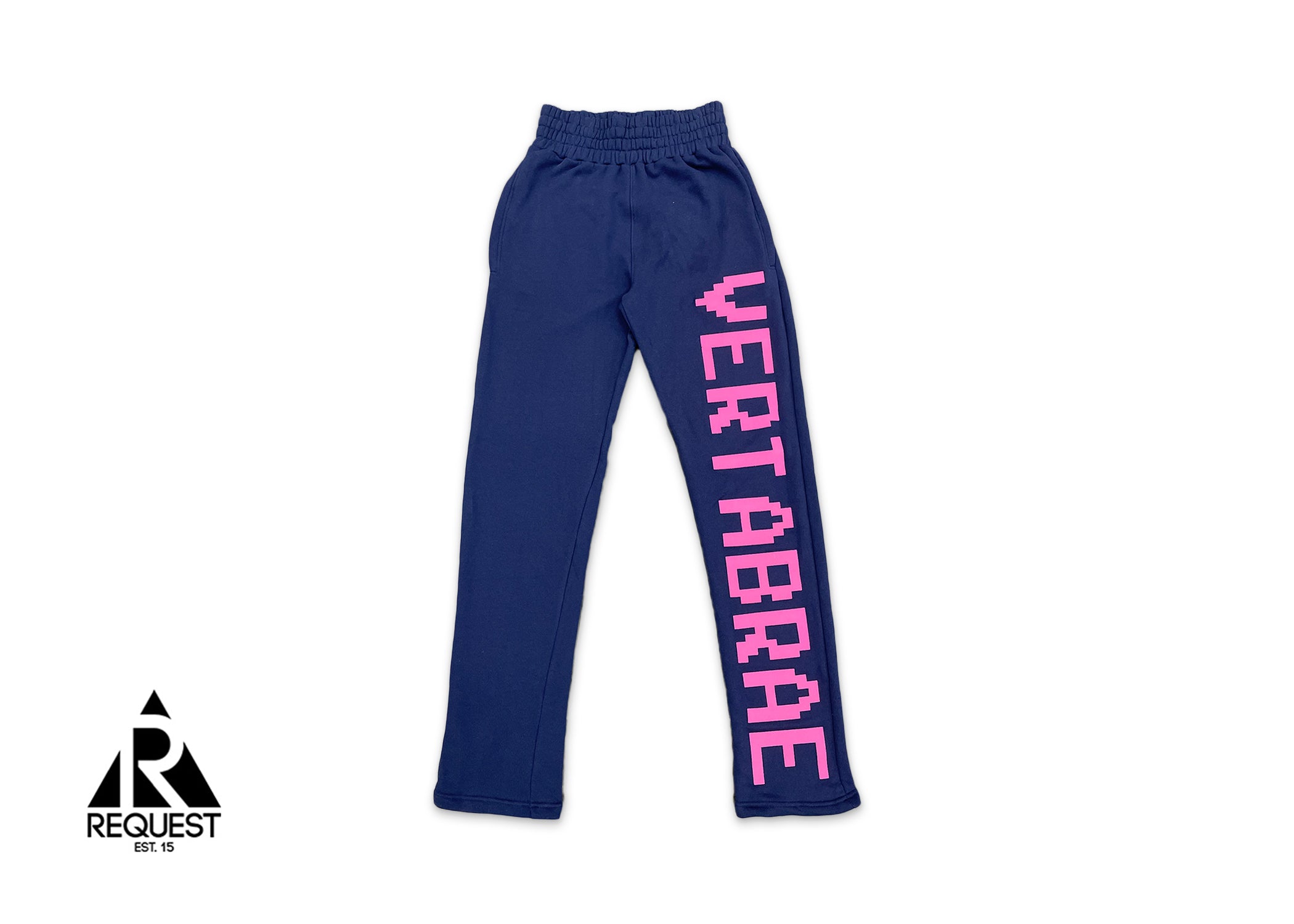 Vertabrae Sweatpants "Navy/Pink"