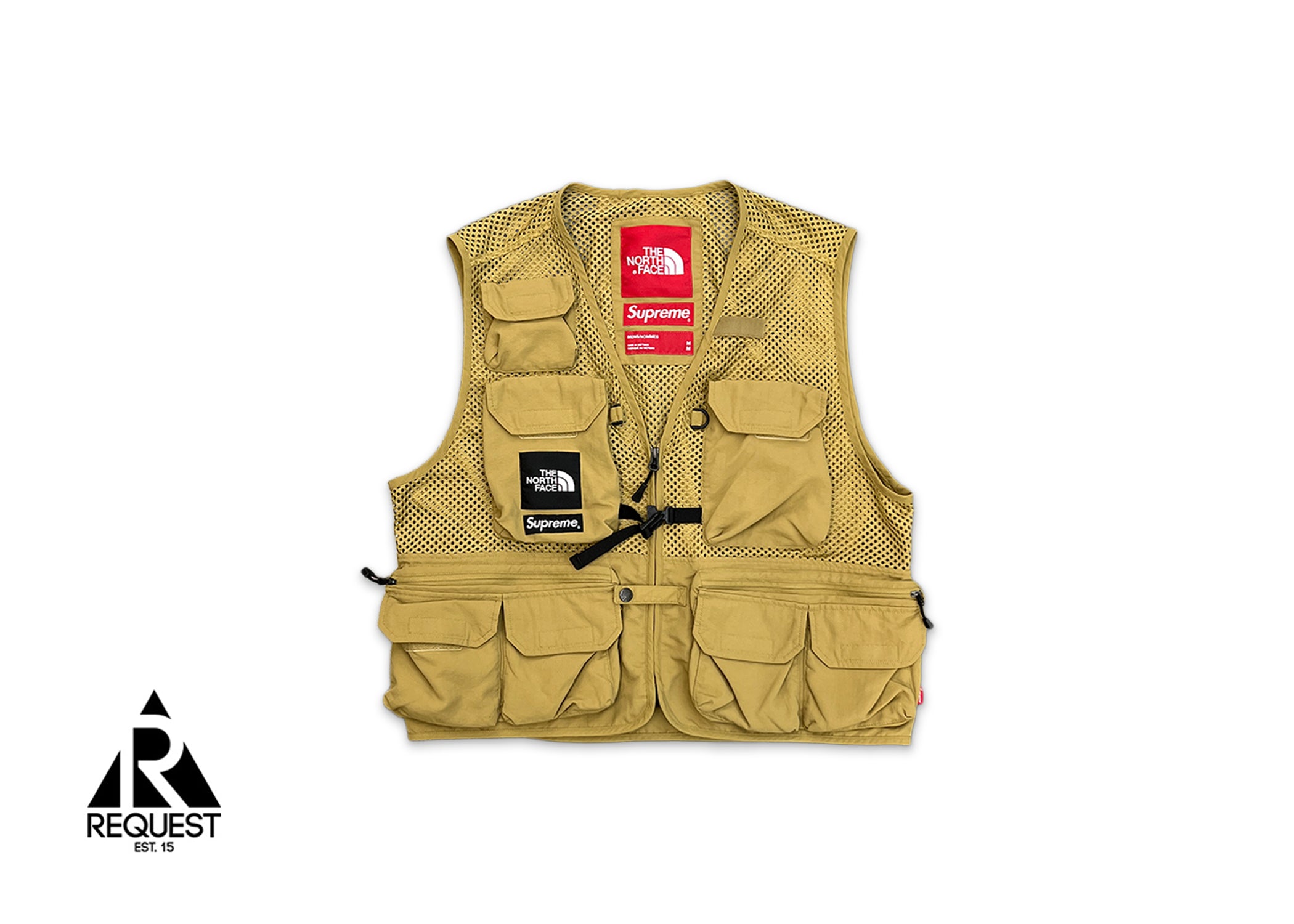 Supreme, x The North Face Cargo Vest "Gold"