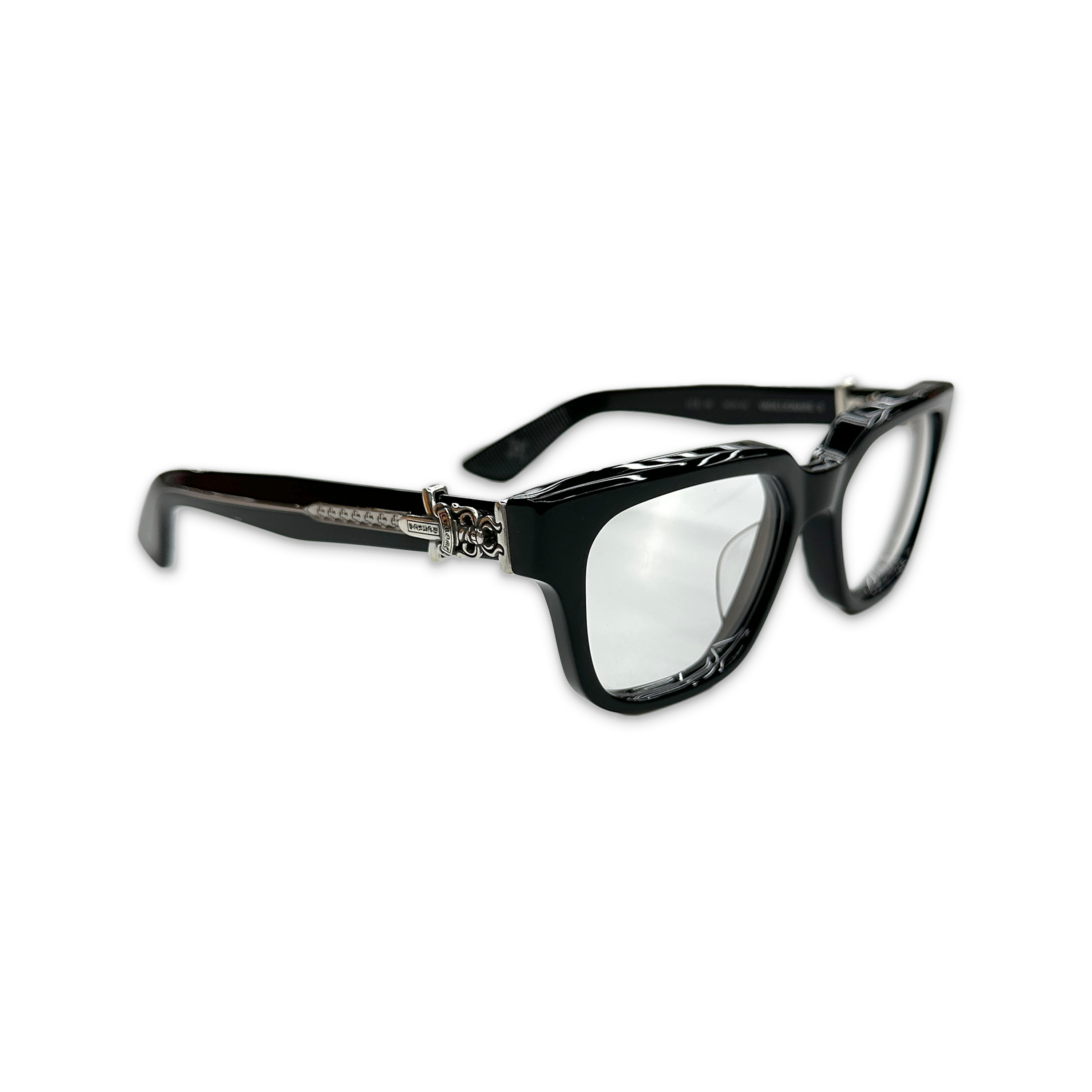 Chrome Hearts, Vagillionaire II Glasses "Black/Silver"
