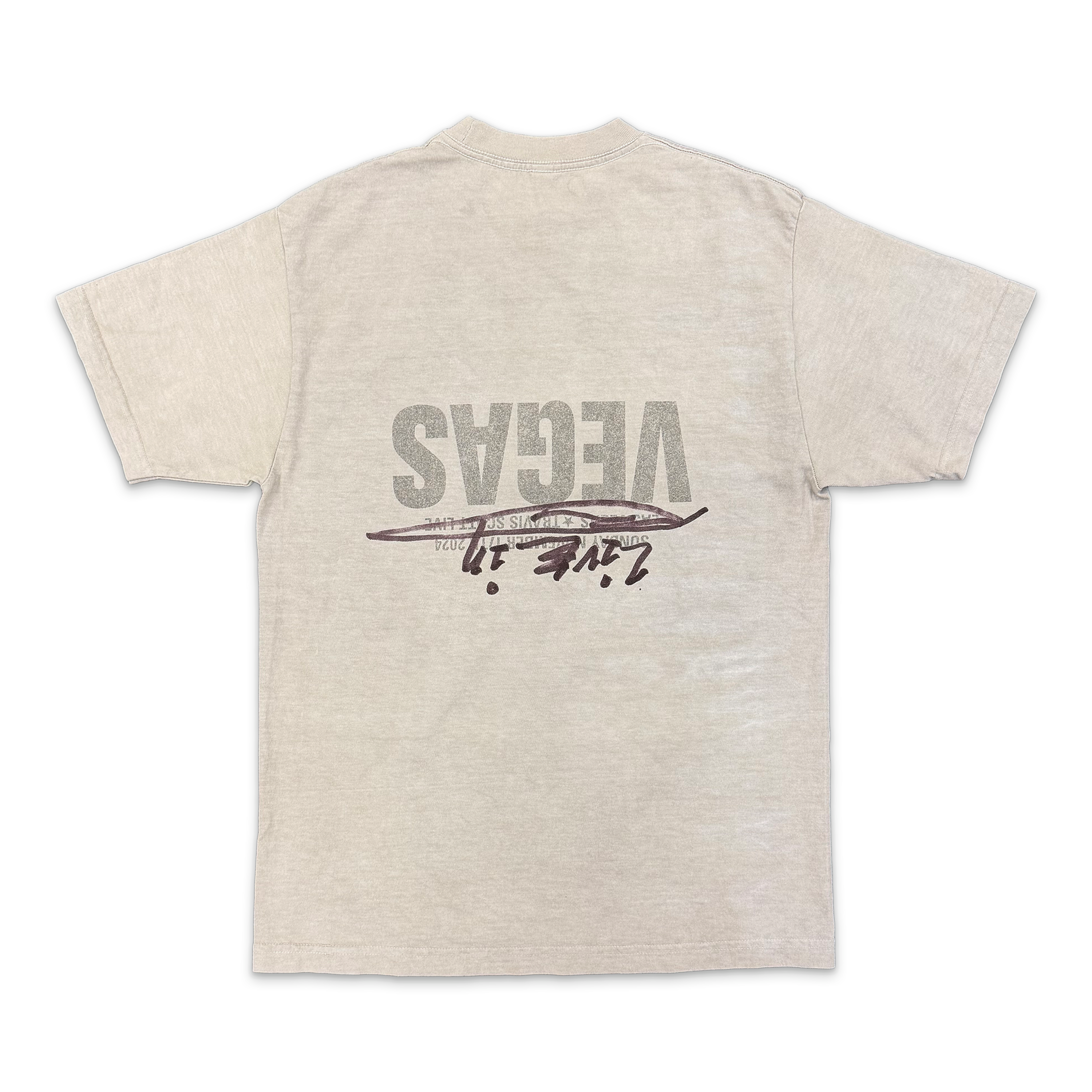 Travis Scott x Ralph Steadman Utopia Sketch Tee "Grey"