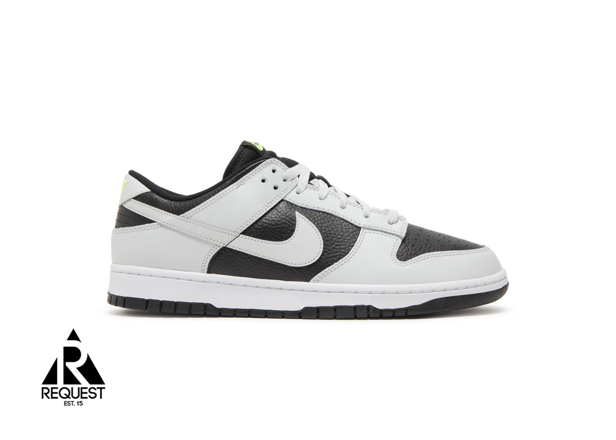 NIke Dunk Low "Grey Panda Volt"