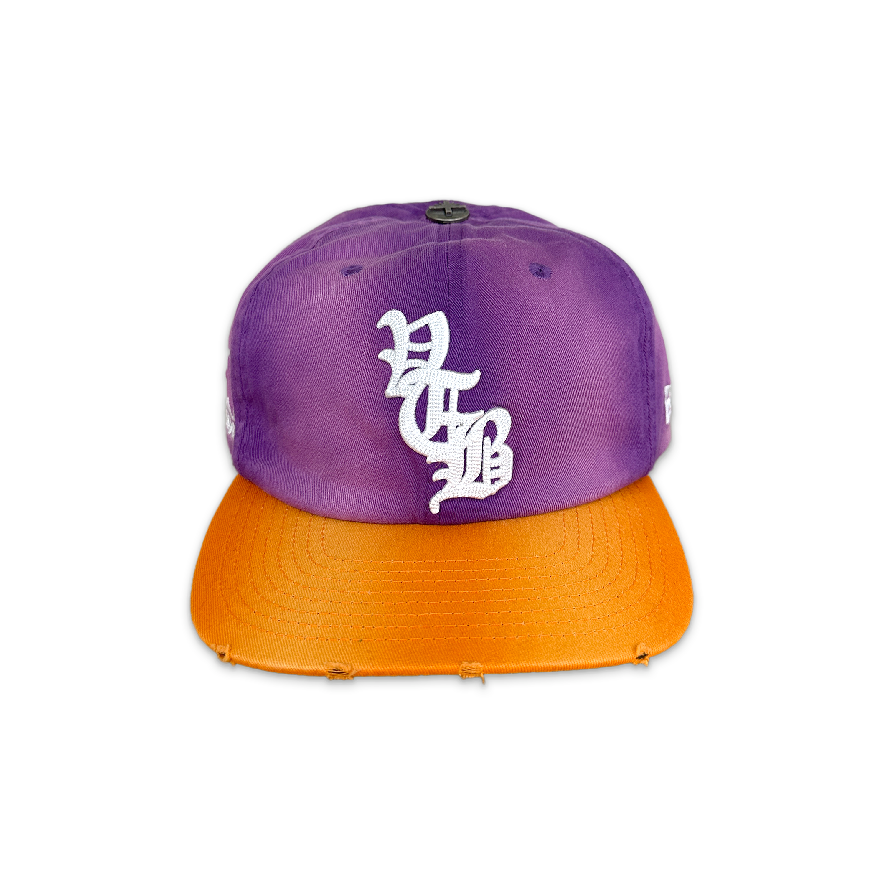 Vertabrae, Snapback "Washed Purple Orange"