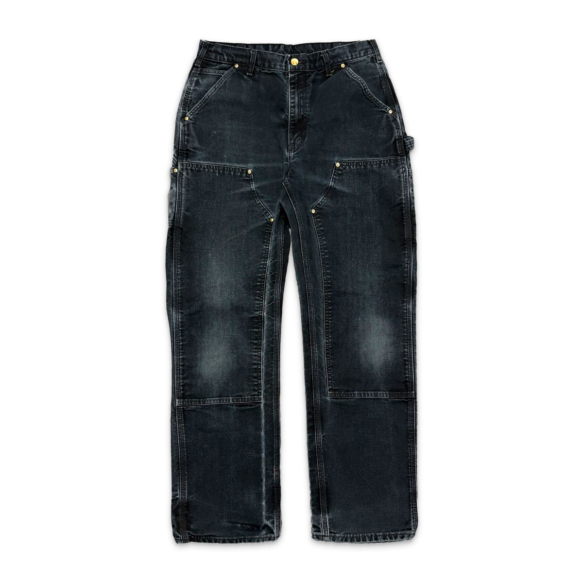 Carhartt Double Knee Carpenter "Washed Black"