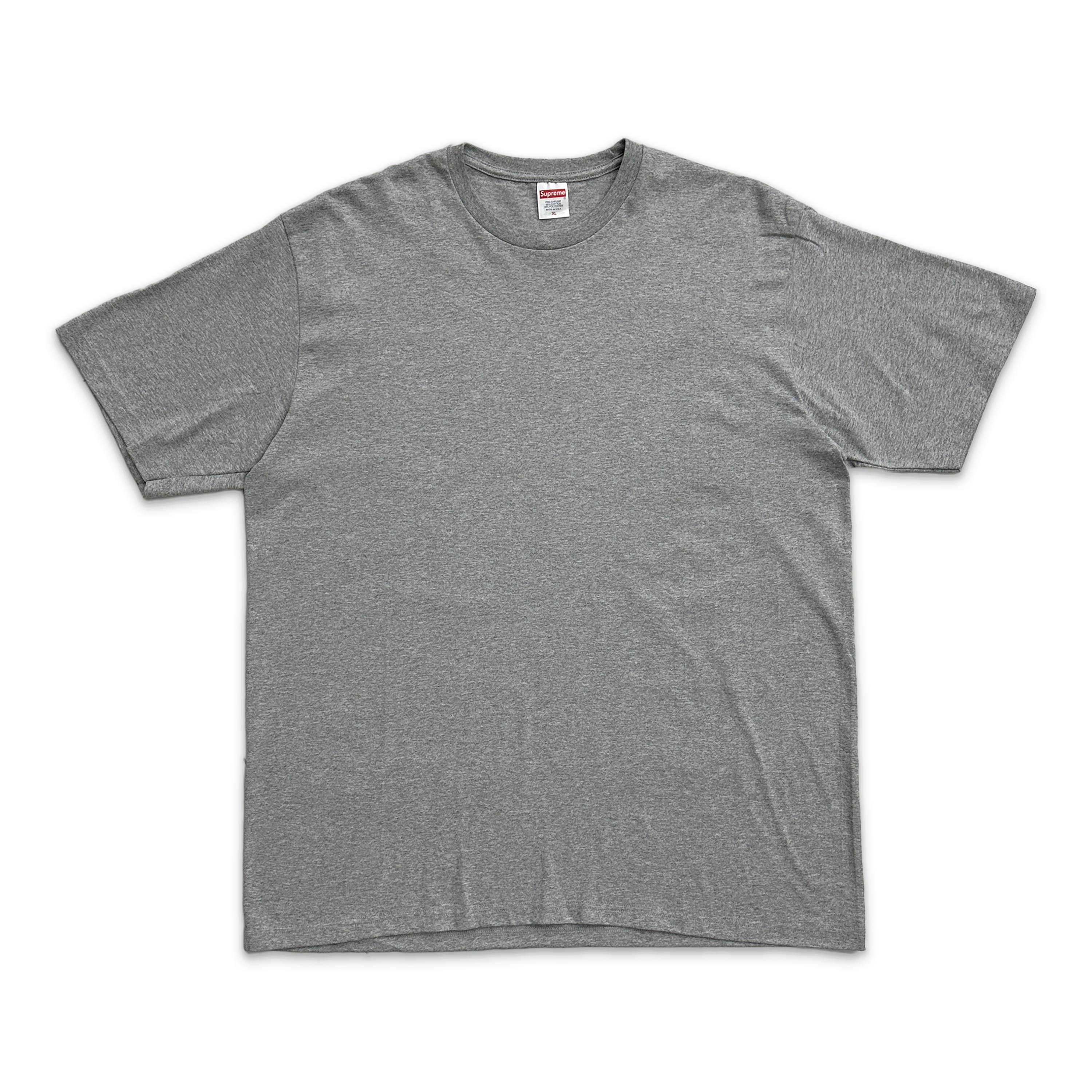 Supreme, Backwards Tee "Heather Grey"