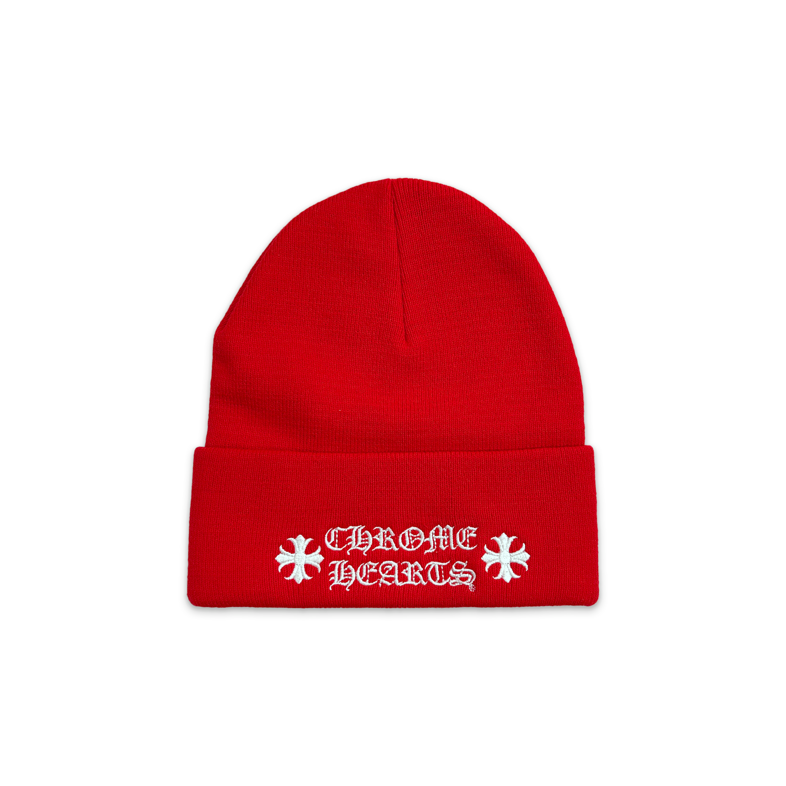 Chrome Hearts, Watch Beanie "Red"