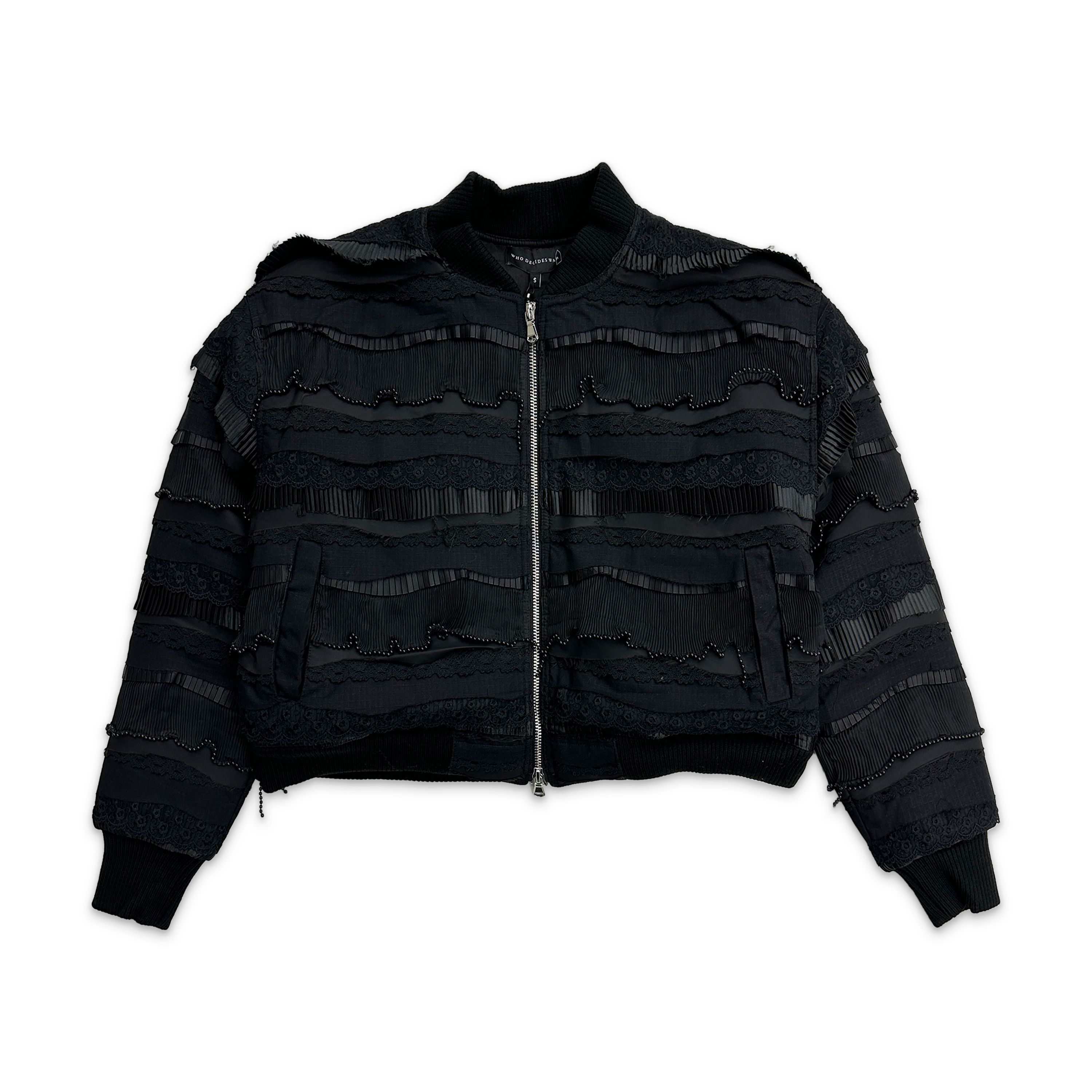 Who Decides War, Wavelength Bomber Jacket "Coal"
