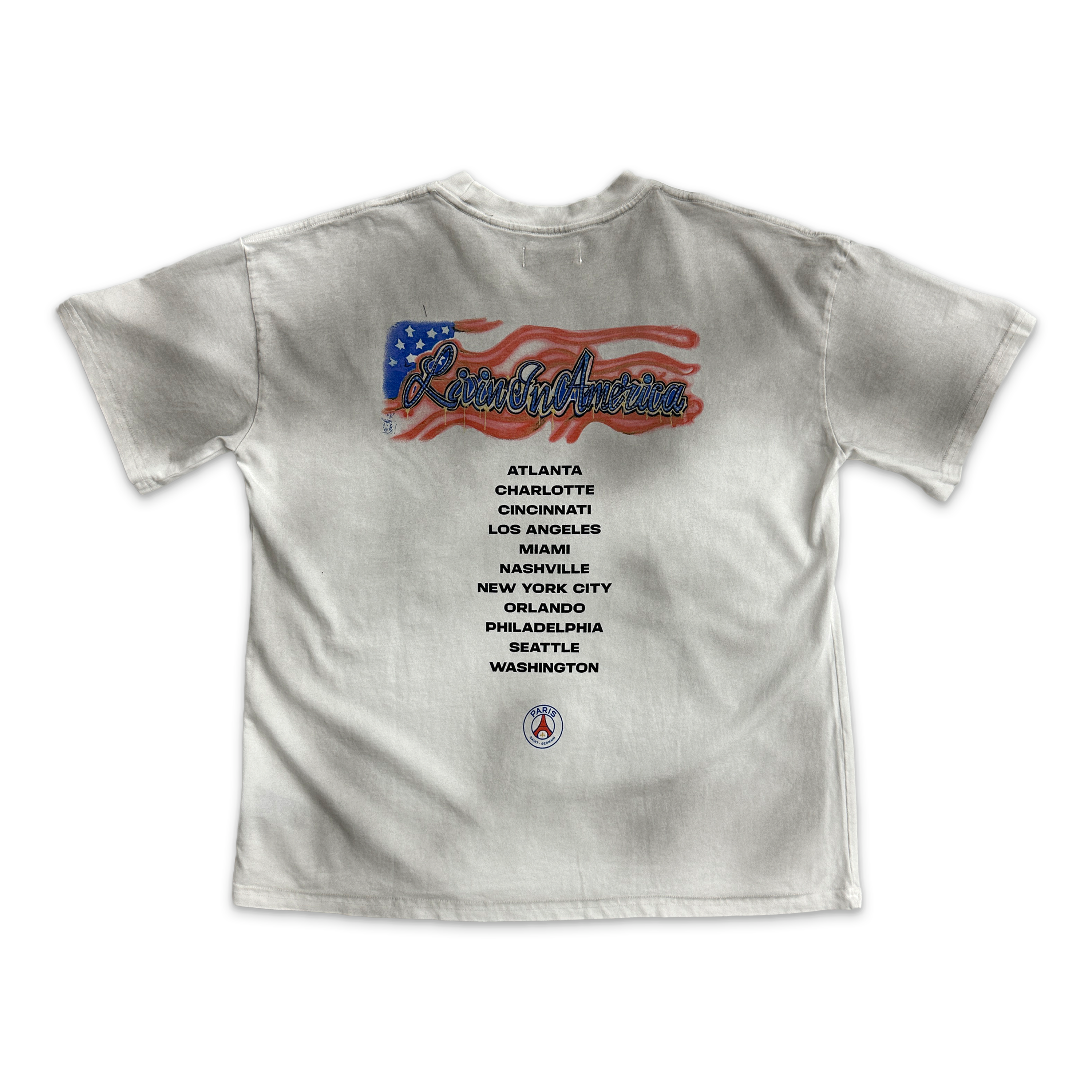 Alchemist, PSG Paris Loves Livin' in America Tee “Opal”