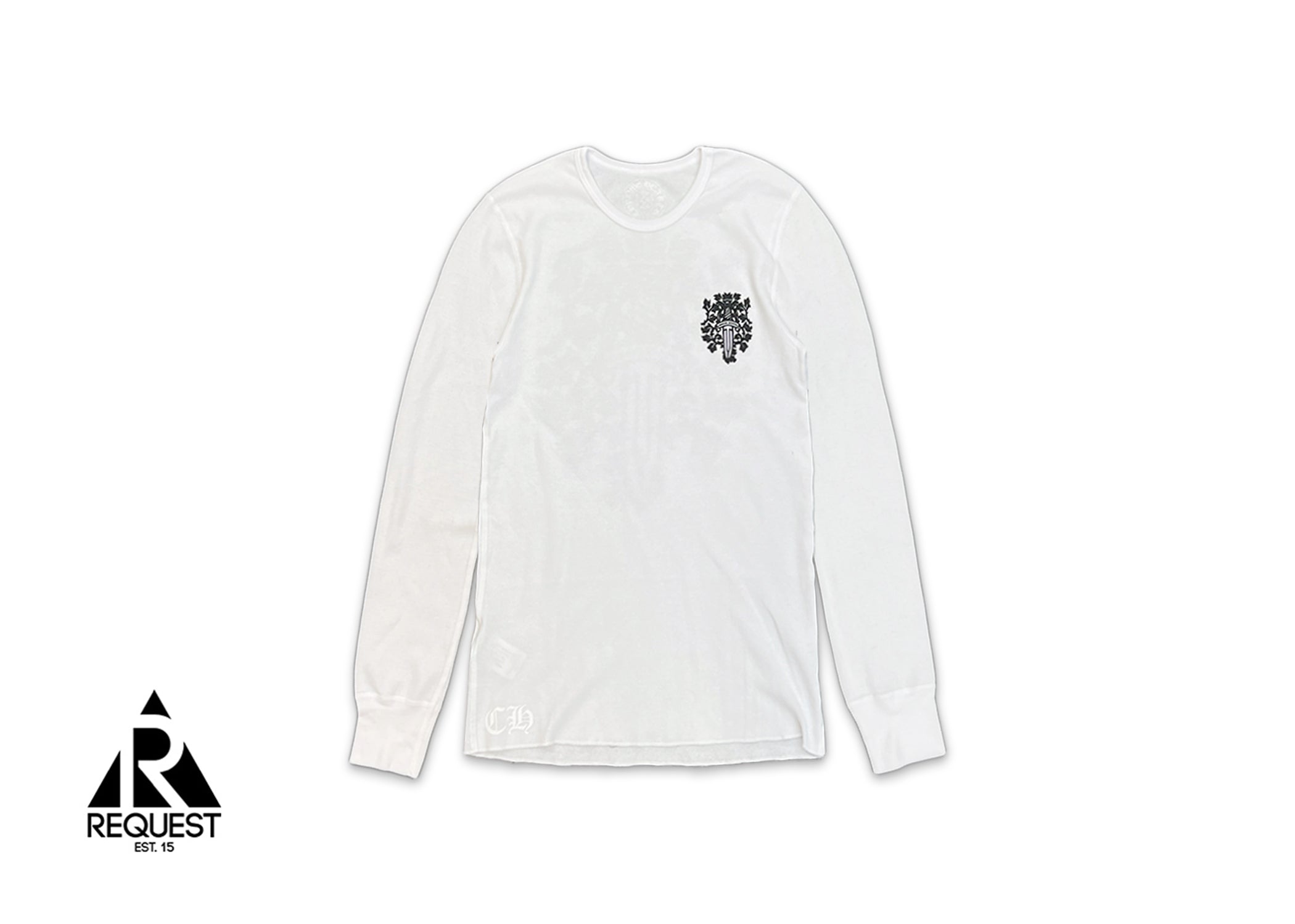Chrome Hearts, Dagger Thermal L/S Tee "White"