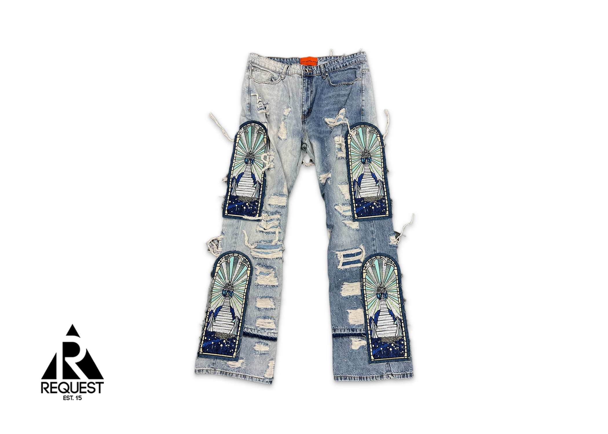 MRDR BRAVADO Who Decides War Final Destination Denim "Sky"