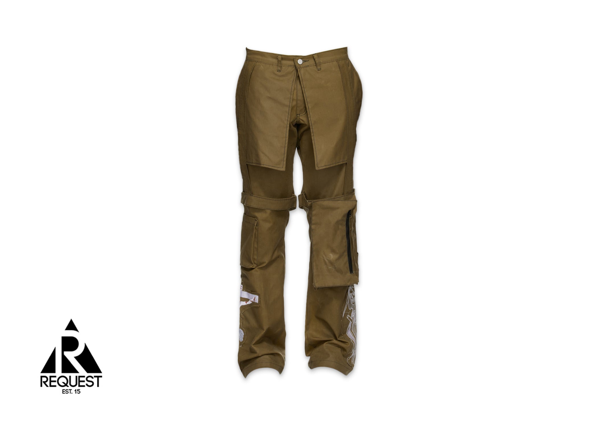 MRDR BRAVADO Who Decides War Reaper Cargo Pants "Brown"