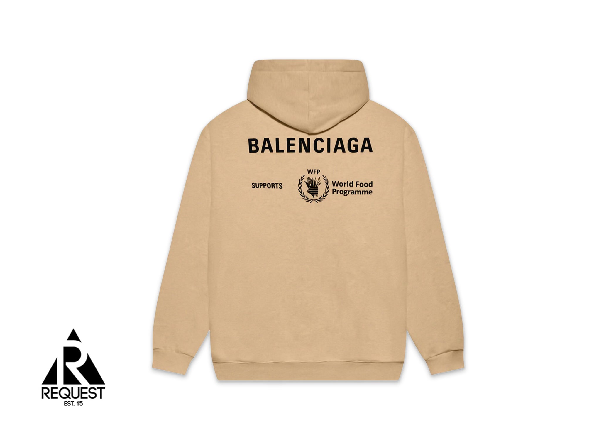 Balenciaga x World Food Programme Hoodie "Brown"