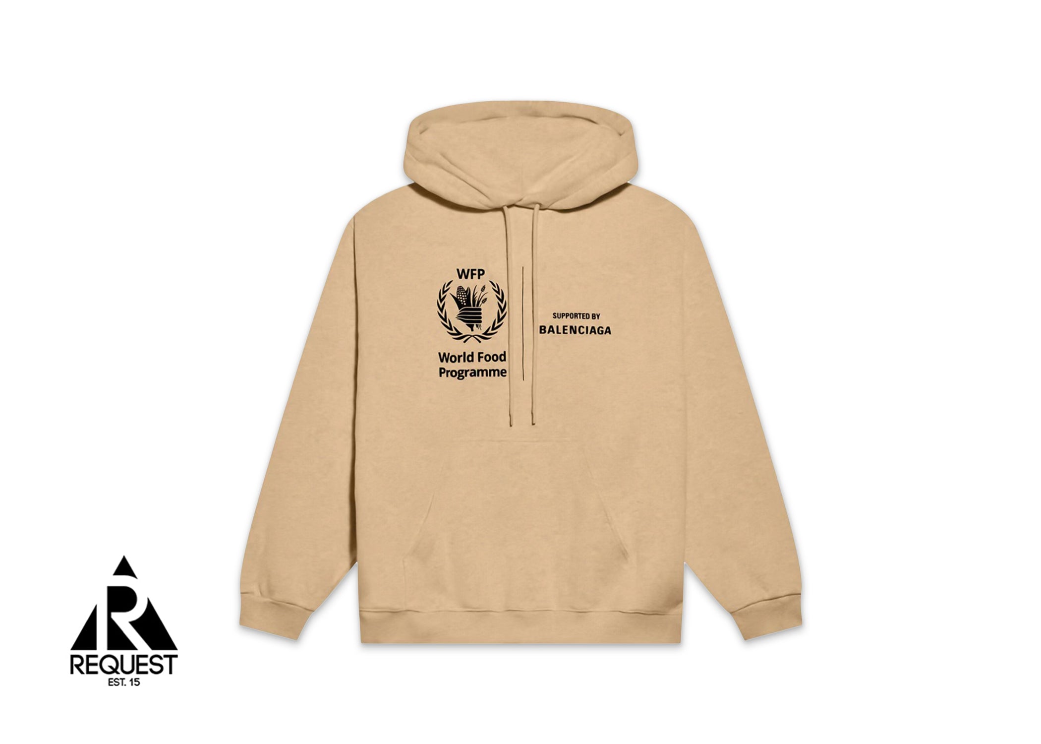 Balenciaga x World Food Programme Hoodie "Brown"