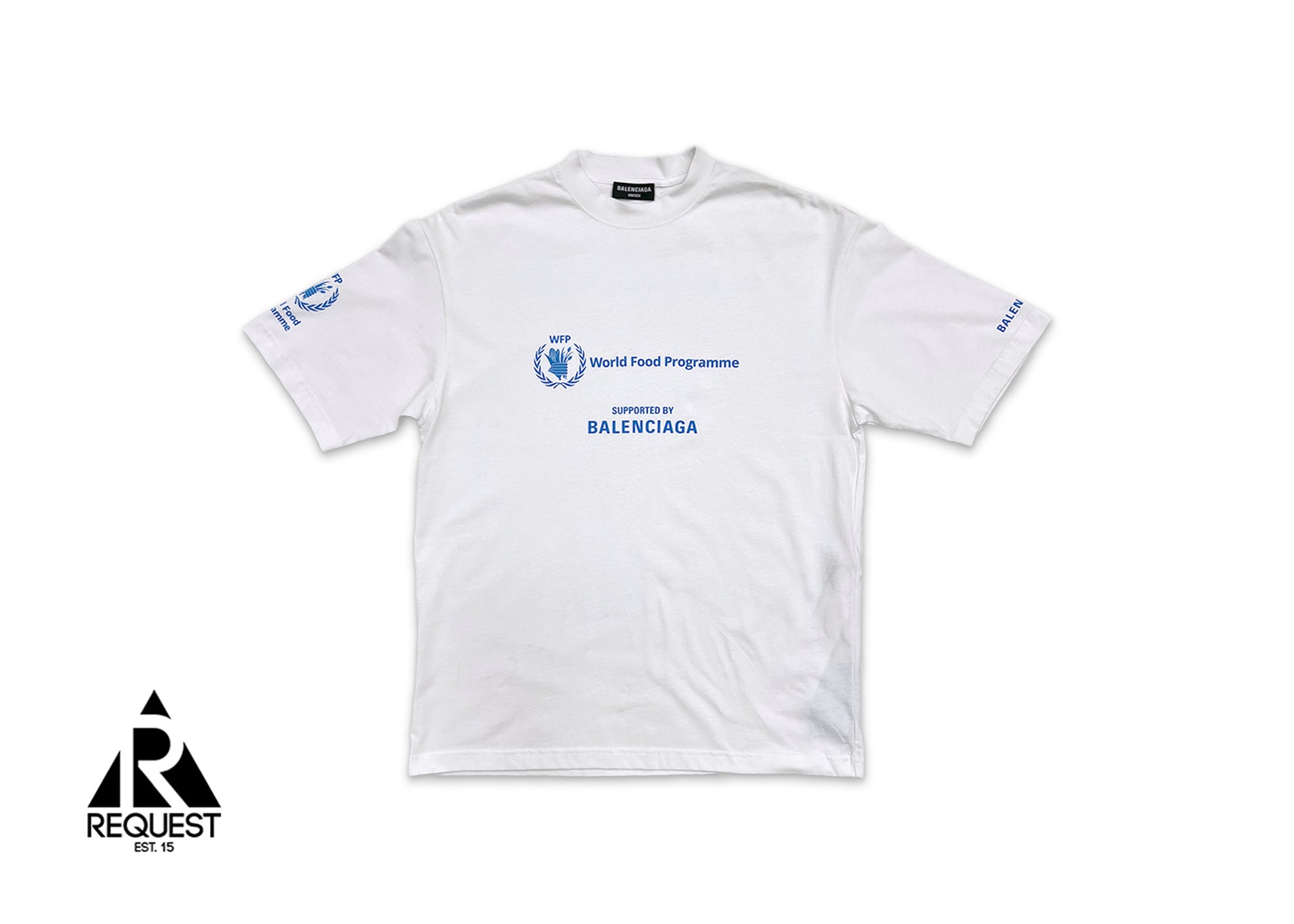 Balenciaga, BB World Food Program Tee "White"