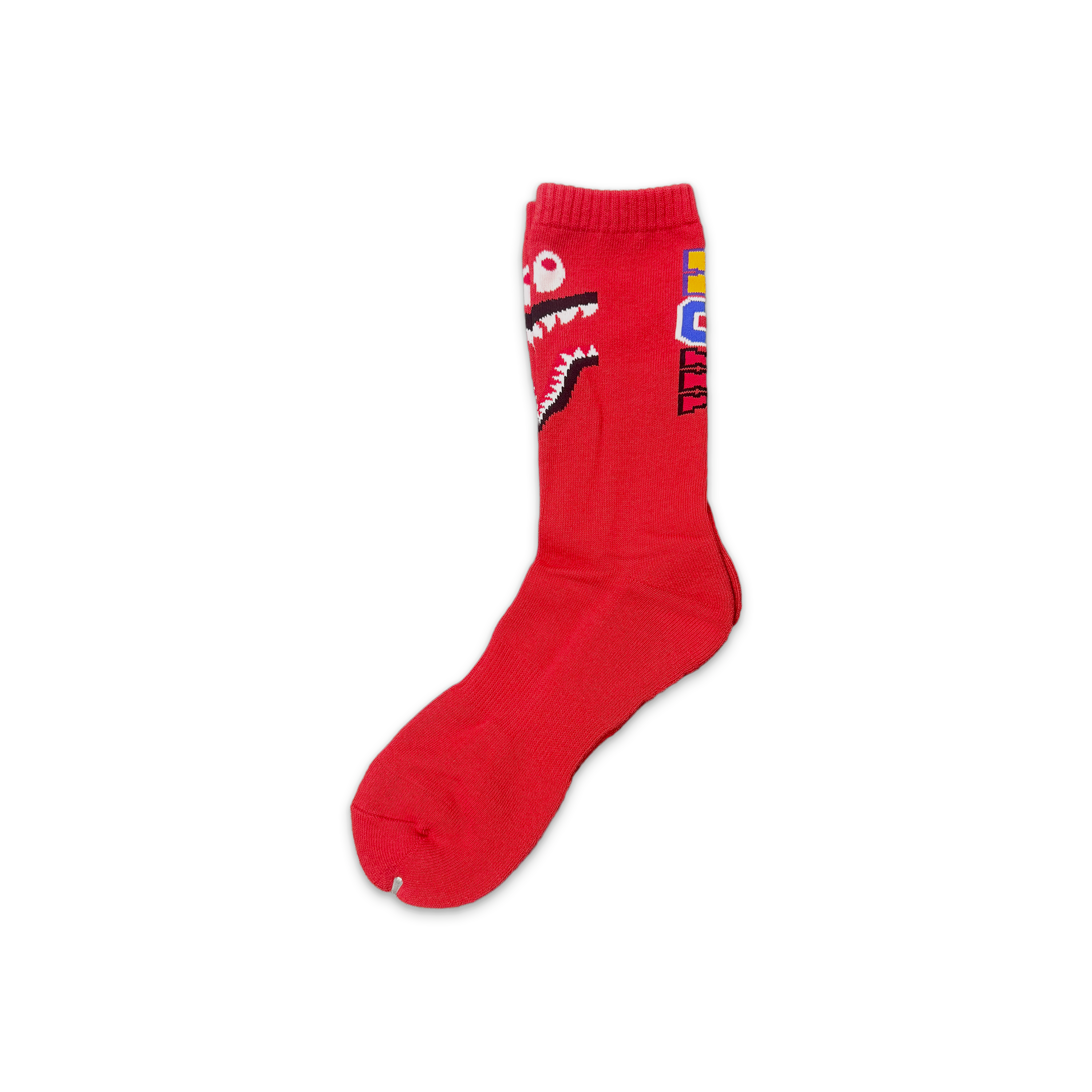 A Bathing Ape (BAPE), Shark Socks "Red"