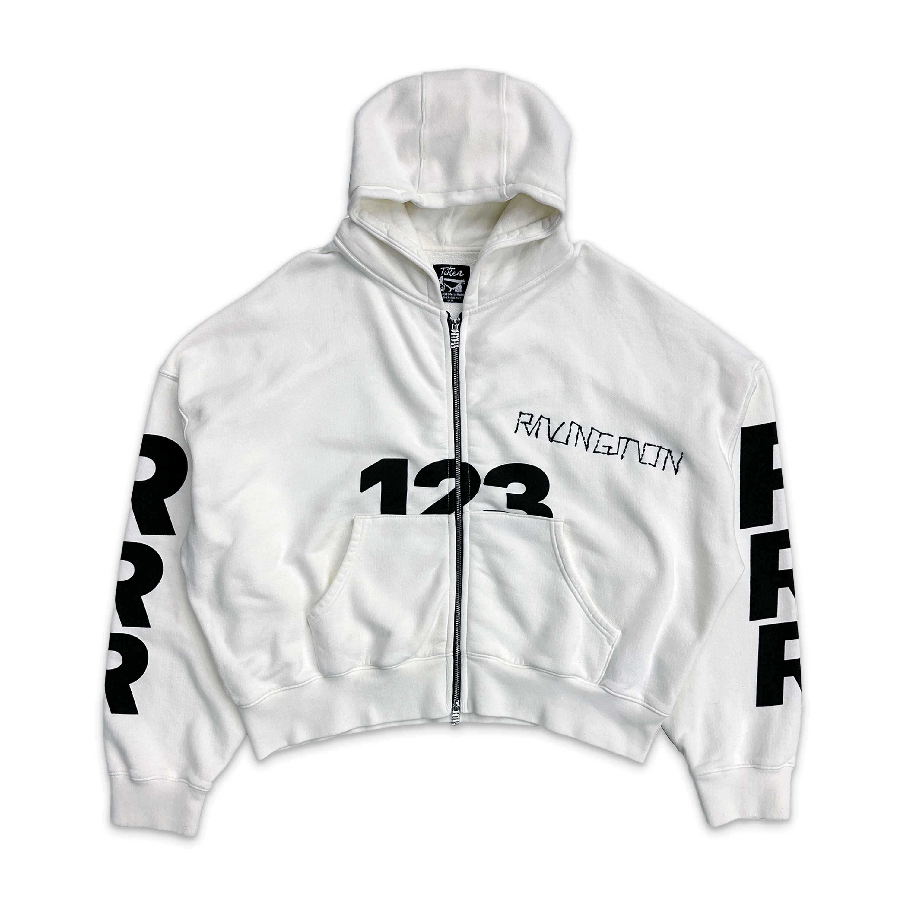 USO-123 CVA Zip Up Hoodie "Max White"