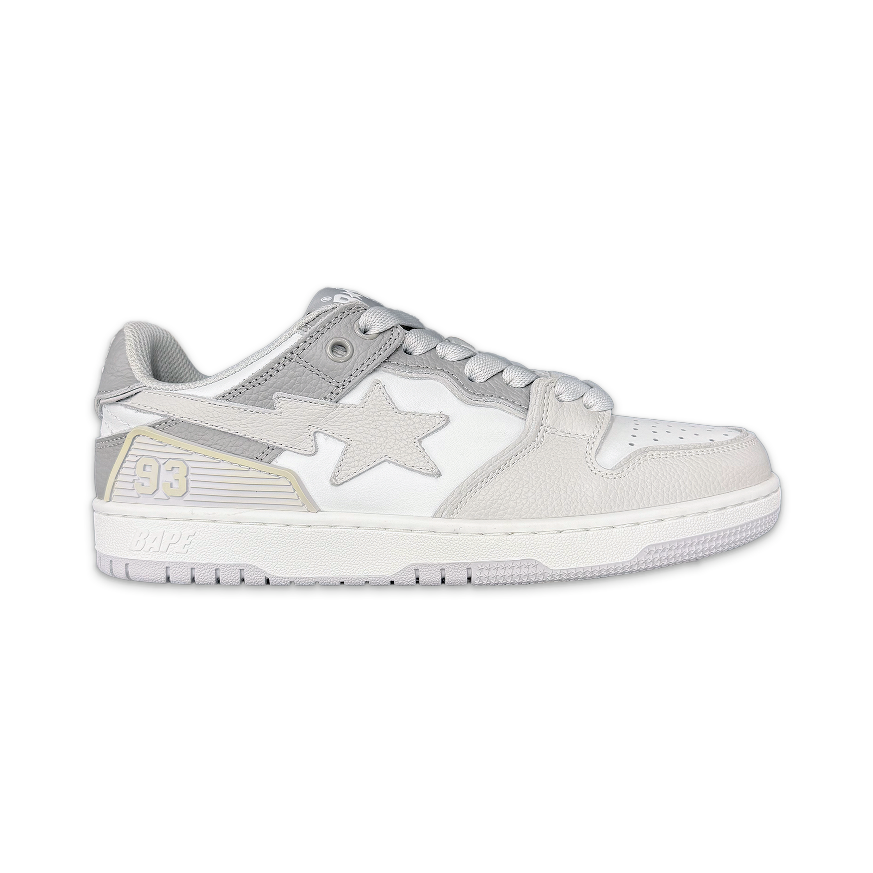 A Bathing Ape (BAPE), Bape SK8 Sta "#5 White Grey"