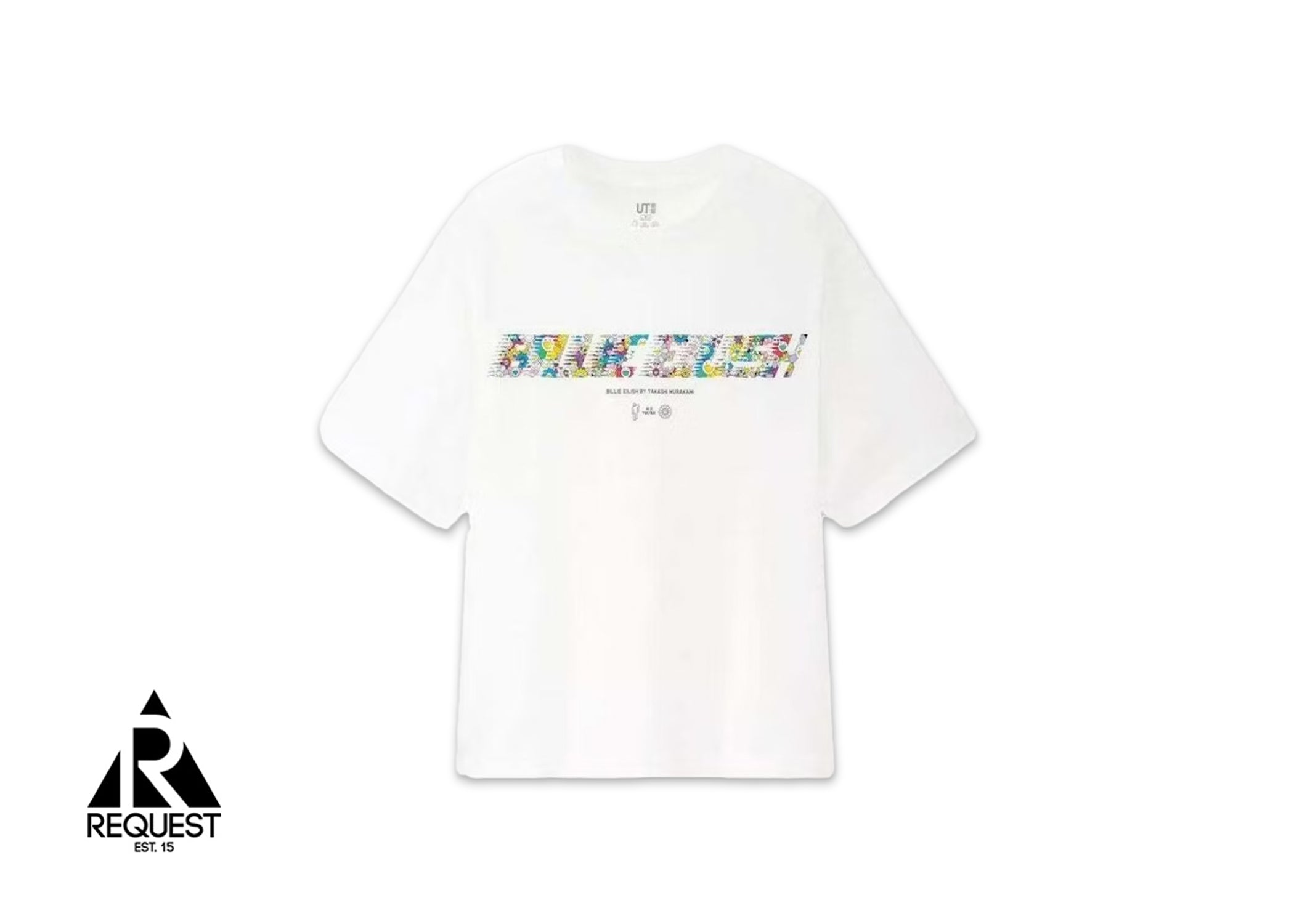 Billie Eilish Flower Logo Tee (W) "White"
