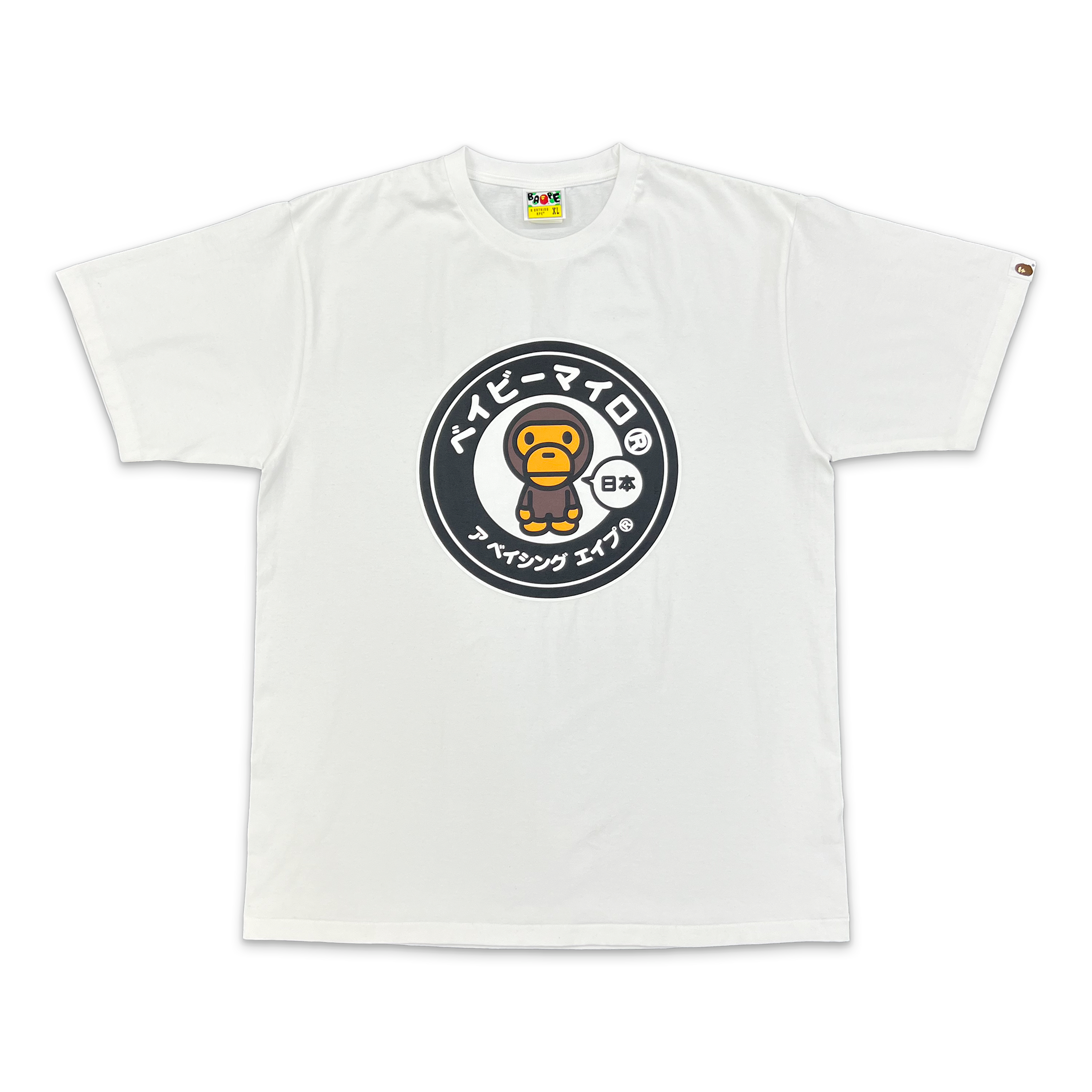 A Bathing Ape (BAPE), Japan Baby Milo Tee “White”