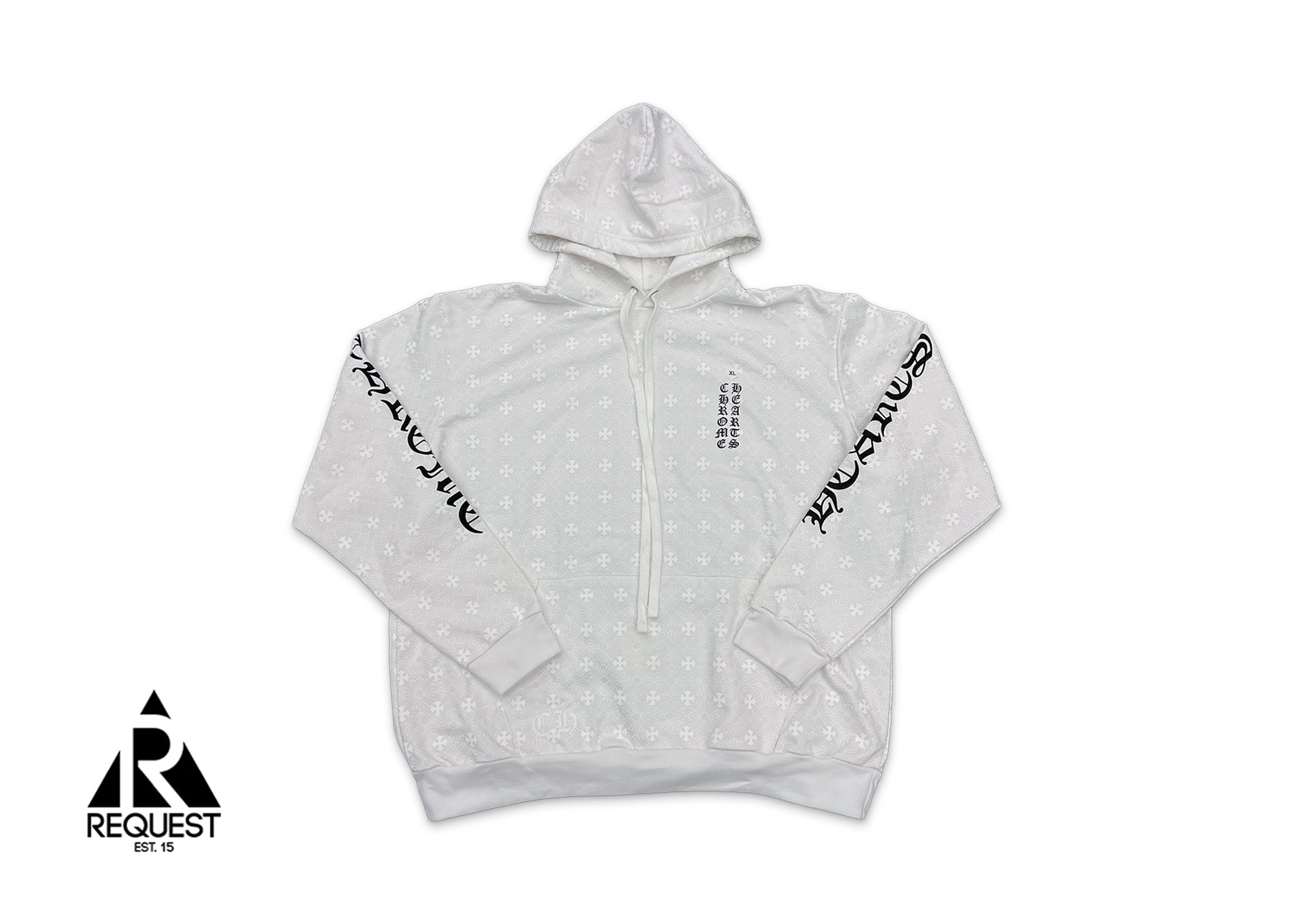 Chrome Hearts Motif Hoodie "White"