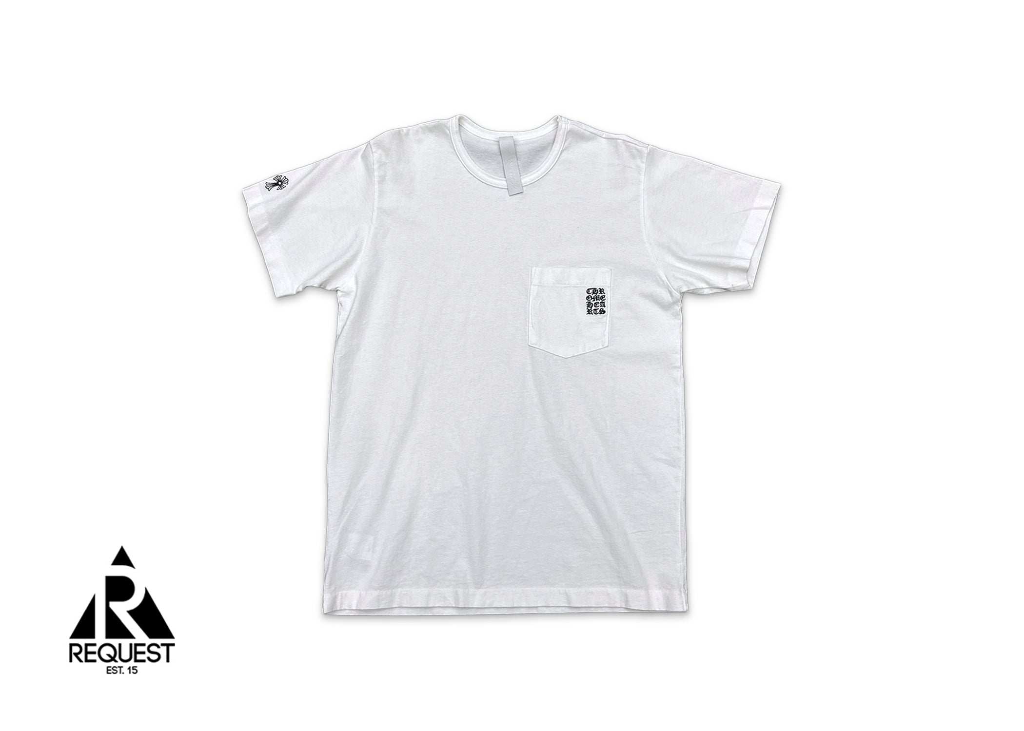 Chrome Hearts Embroidered Logo Pocket Tee "White"