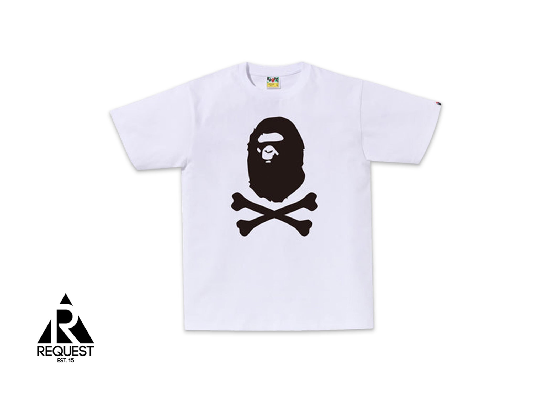 A Bathing Ape BAPE Crossbone Tee "White"