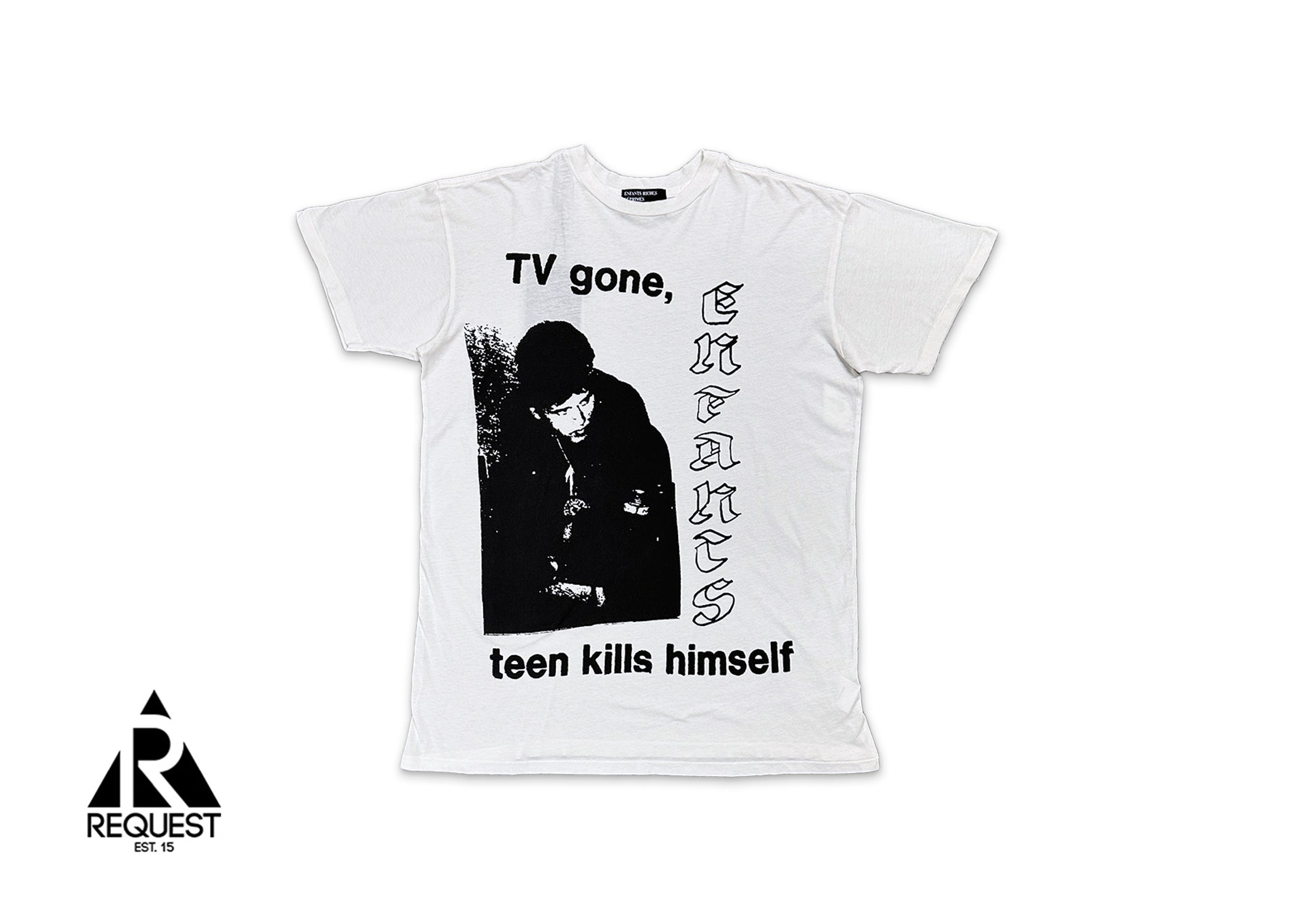 Enfants Riches Déprimes, Enfants Riches Déprimes TV Gone Tee "Off White"