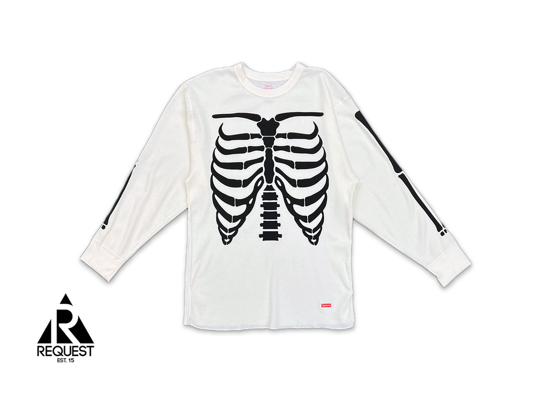 Supreme, Hanes Bones Thermal Crew "Natural"