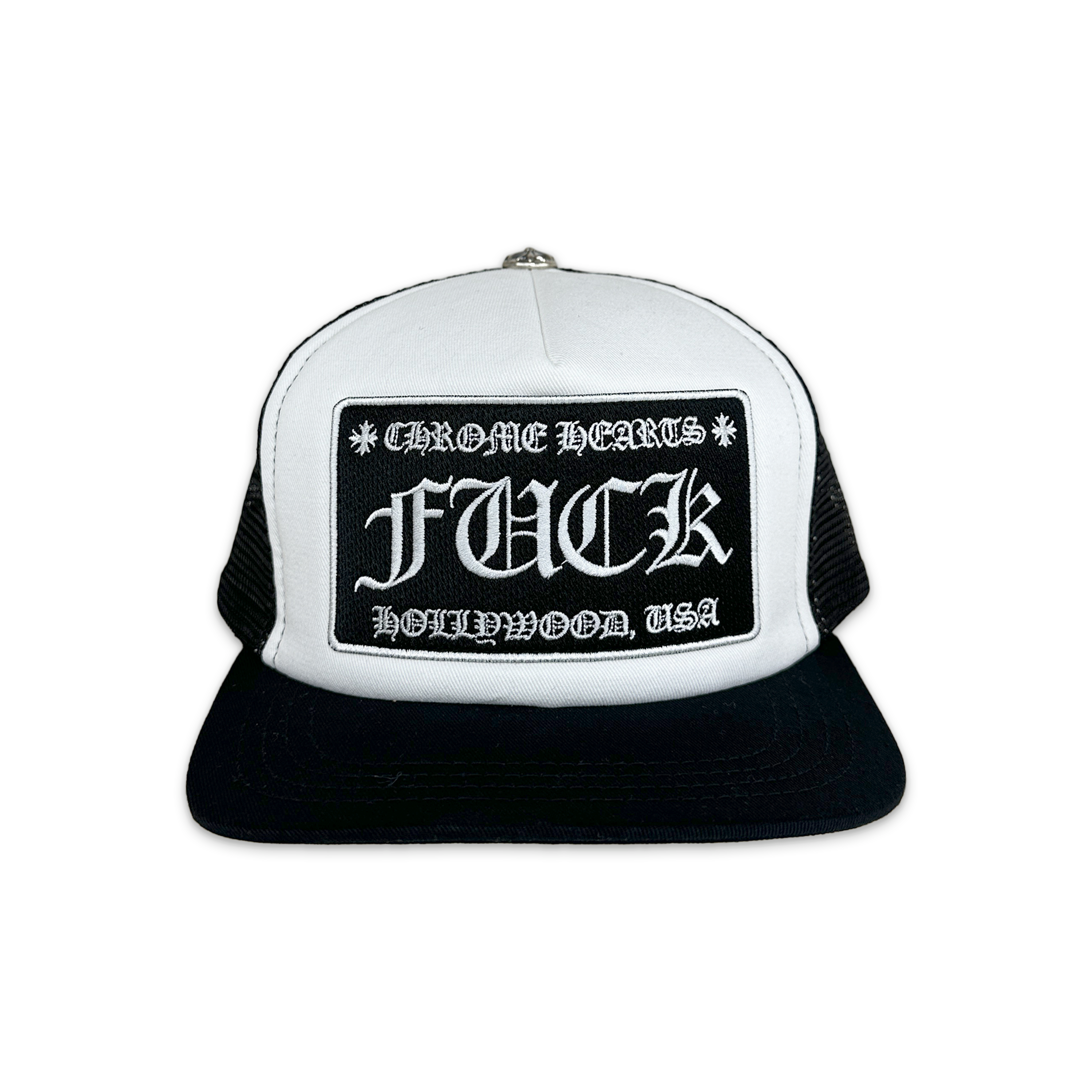 Chrome Hearts, F*ck Trucker "White/Black"