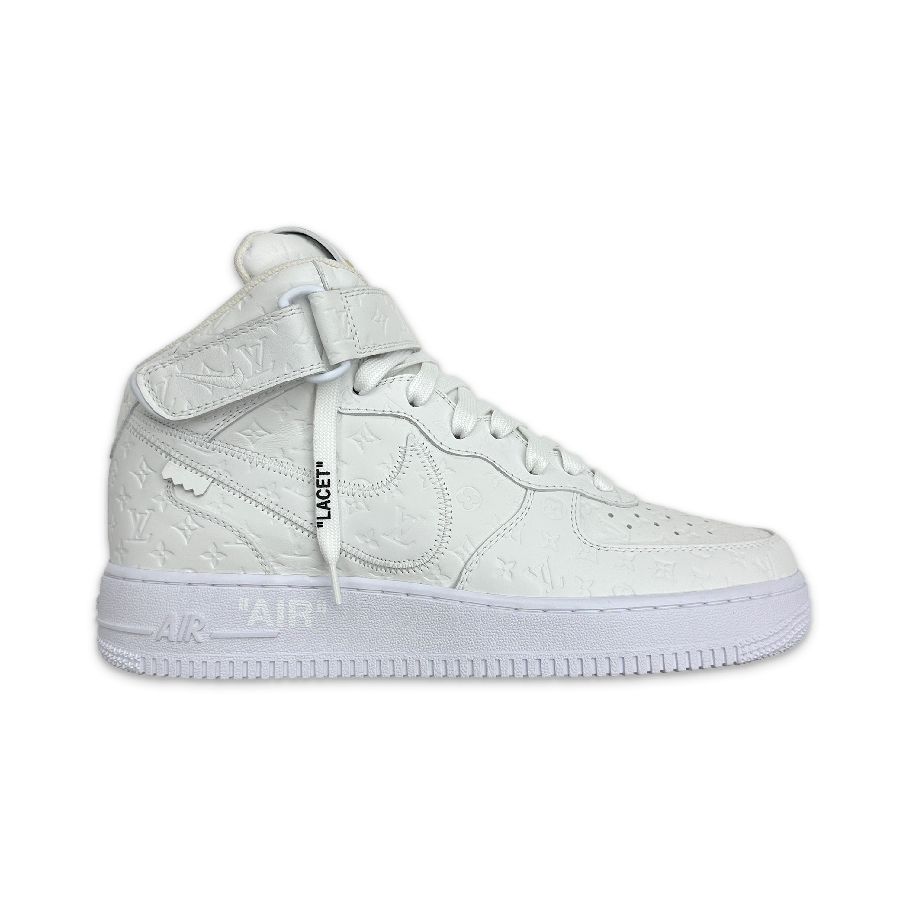 Louis Vuitton, Nike Air Force 1 Mid "White"