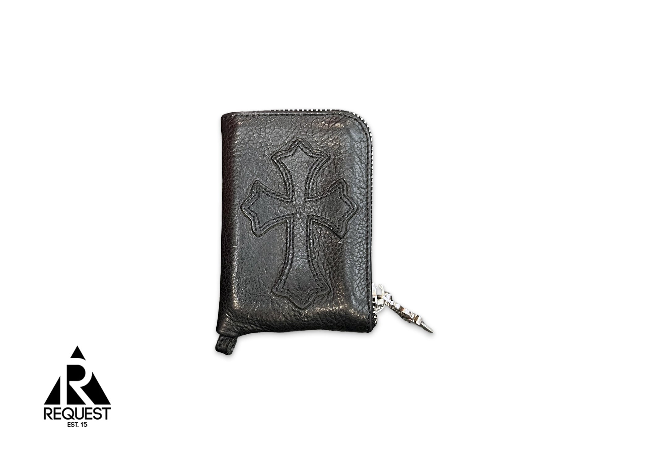 Chrome Hearts Cemetery Cross Coin Pouch "Black"