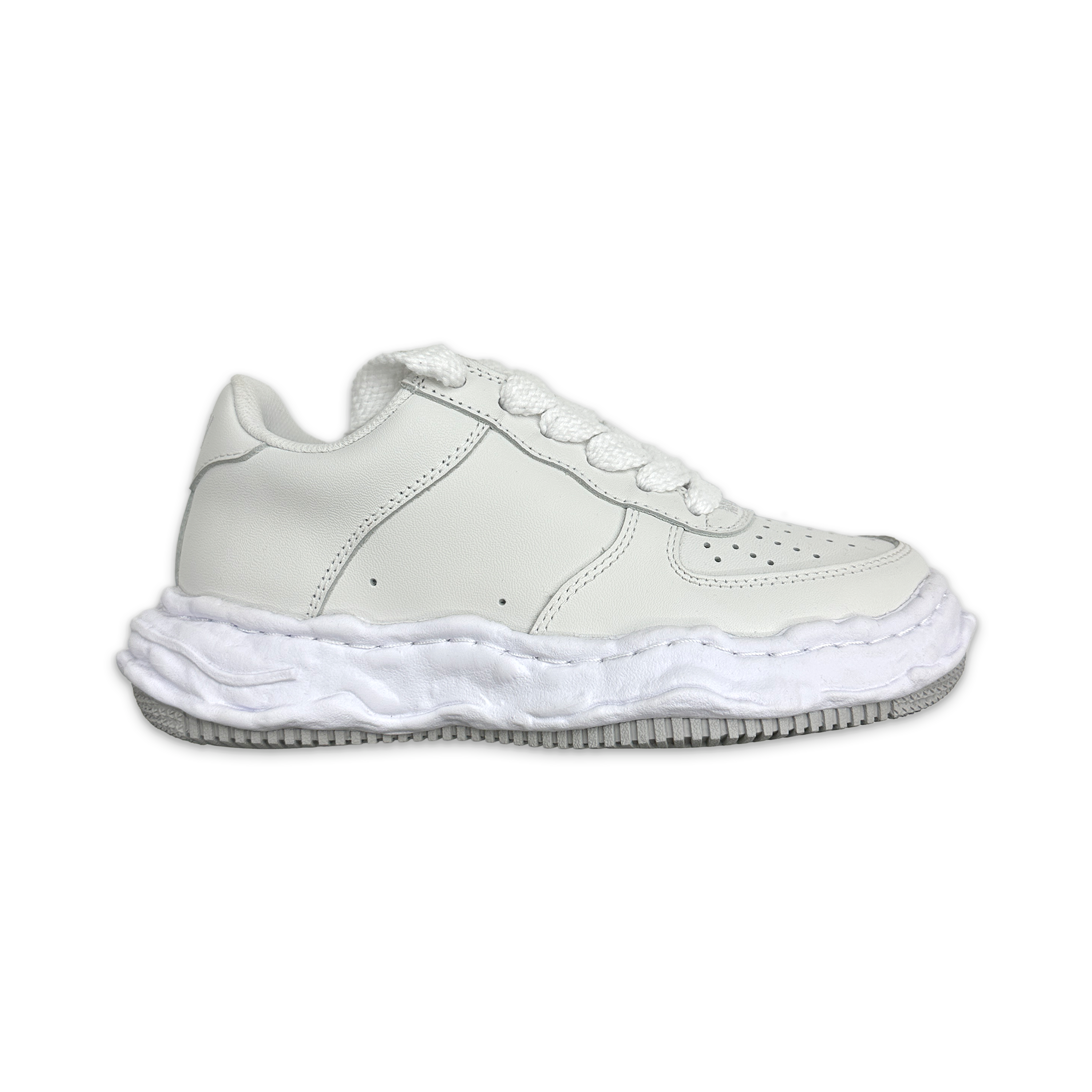 Wayne Leather Low "White"