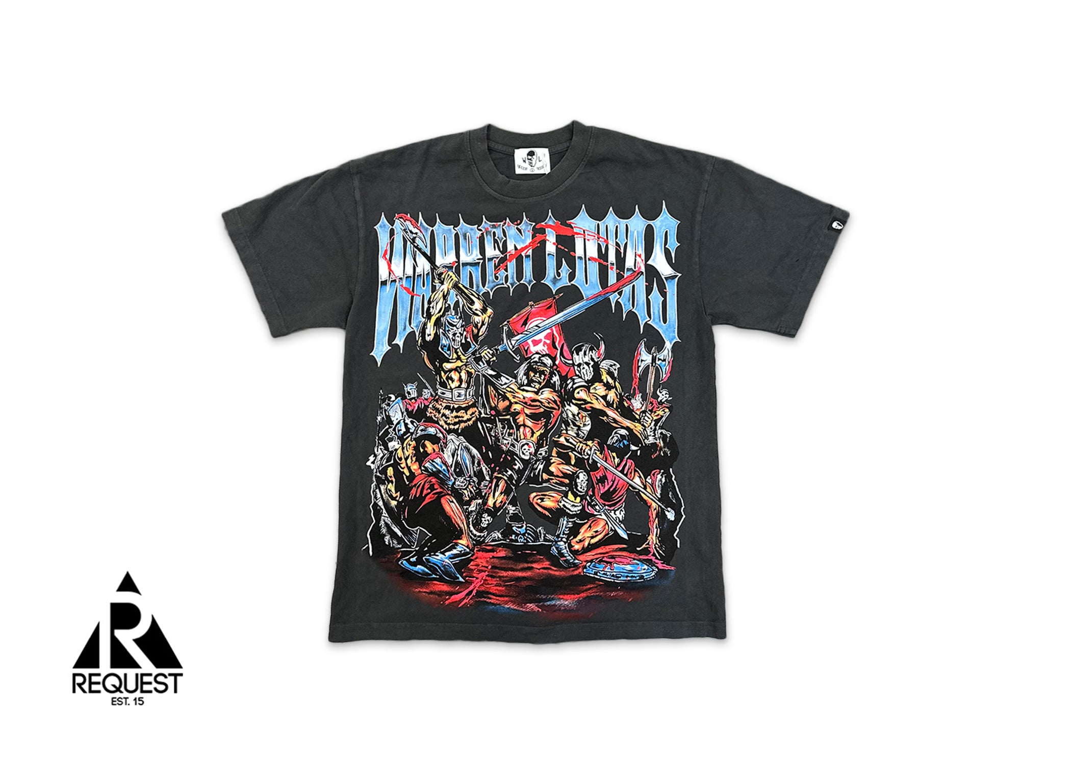 Warren Lotas, Battle Massacre Tee "Vintage Black"