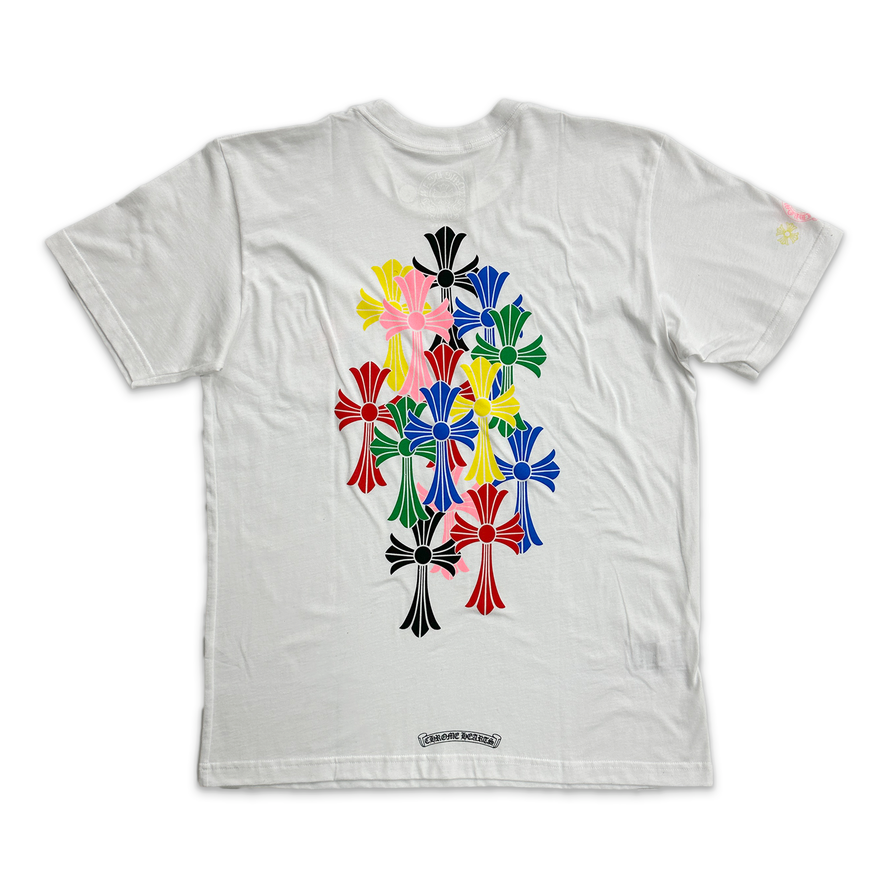 Chrome Hearts, Multi Color Cemetery Tee "White"