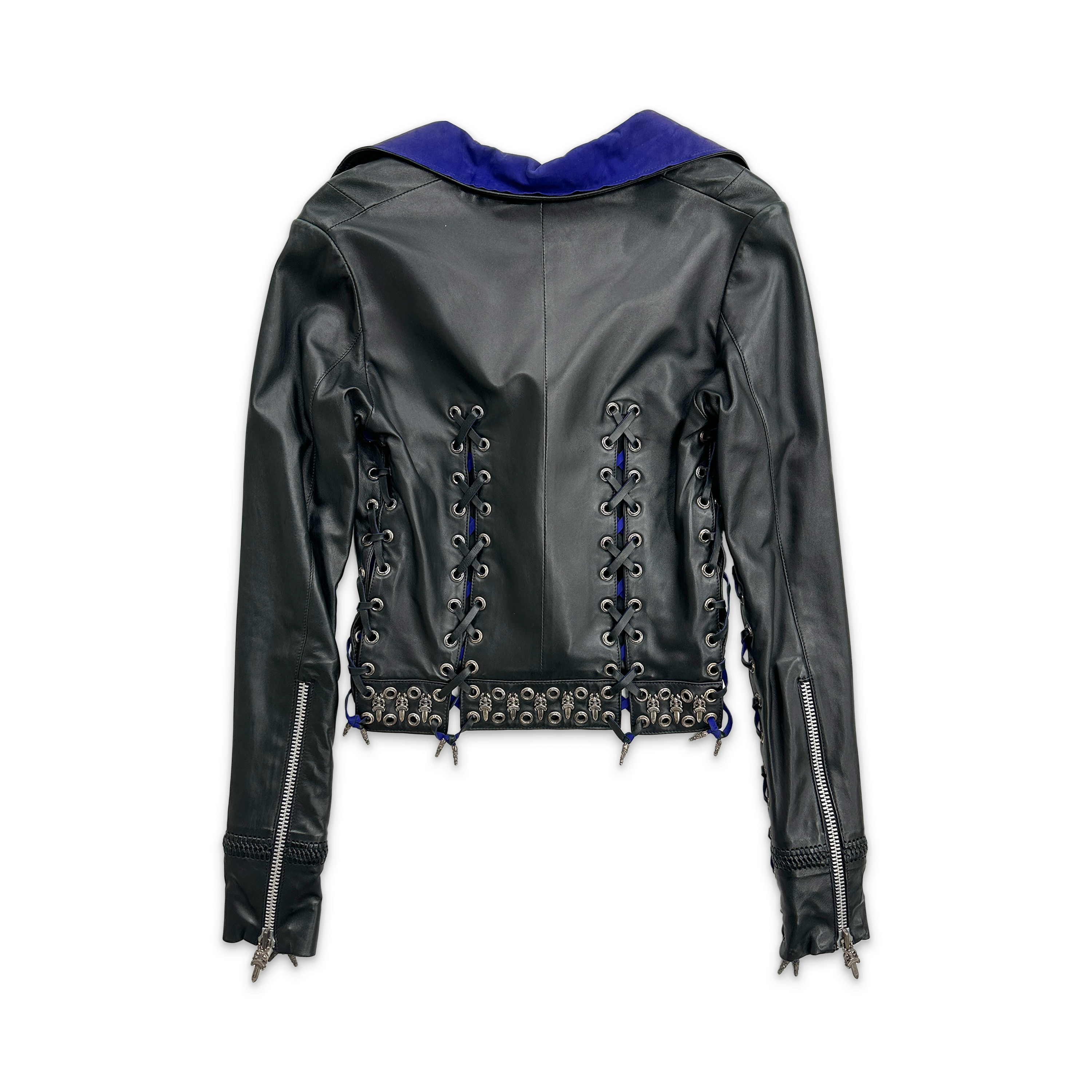 Chrome Hearts, Woman's Leather Biker Jacket