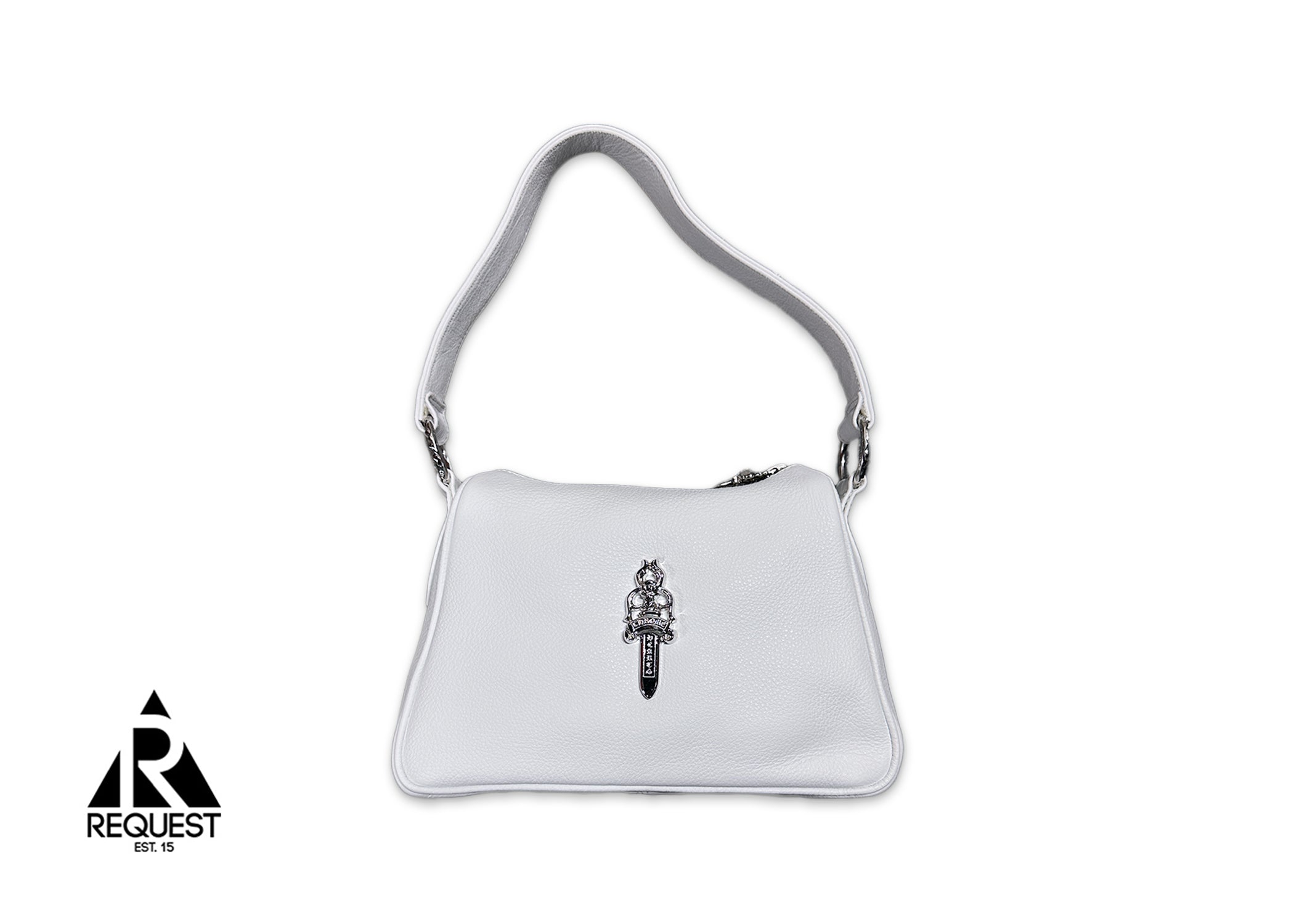 Chrome Hearts, Chicken Nugget Dagger Bag "White"