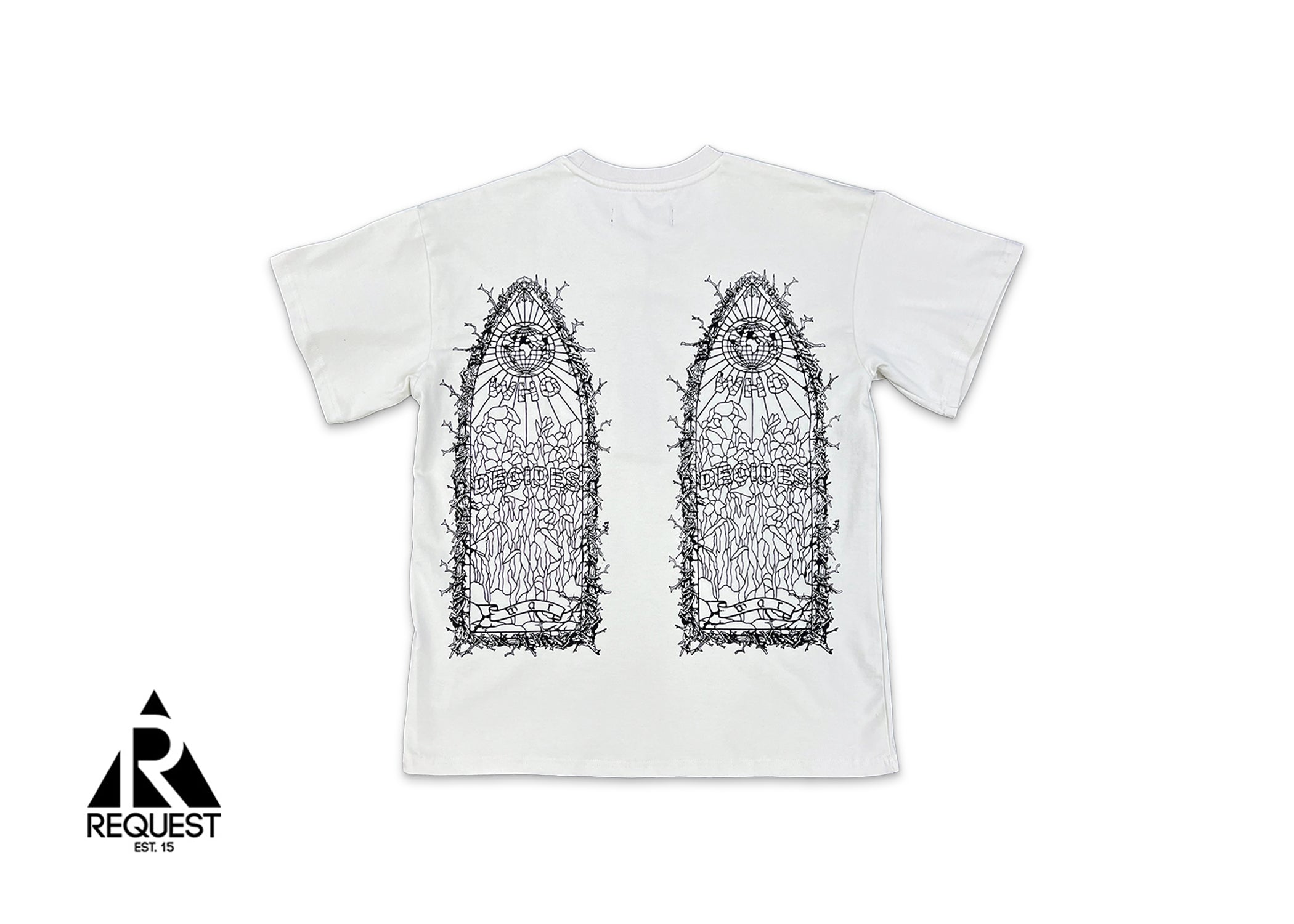 Who Decides War, WDW Thorned Jersey In Cloud Tee "Cream"