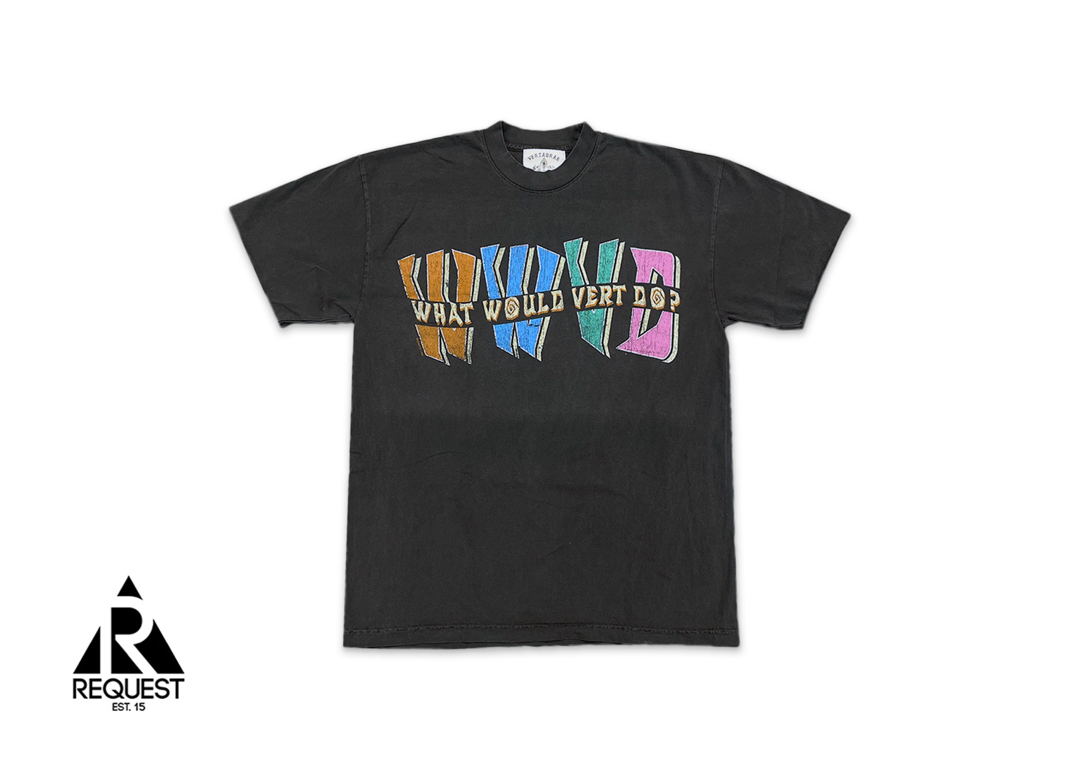 Vertabrae What Would Vert Do Tee "Black"