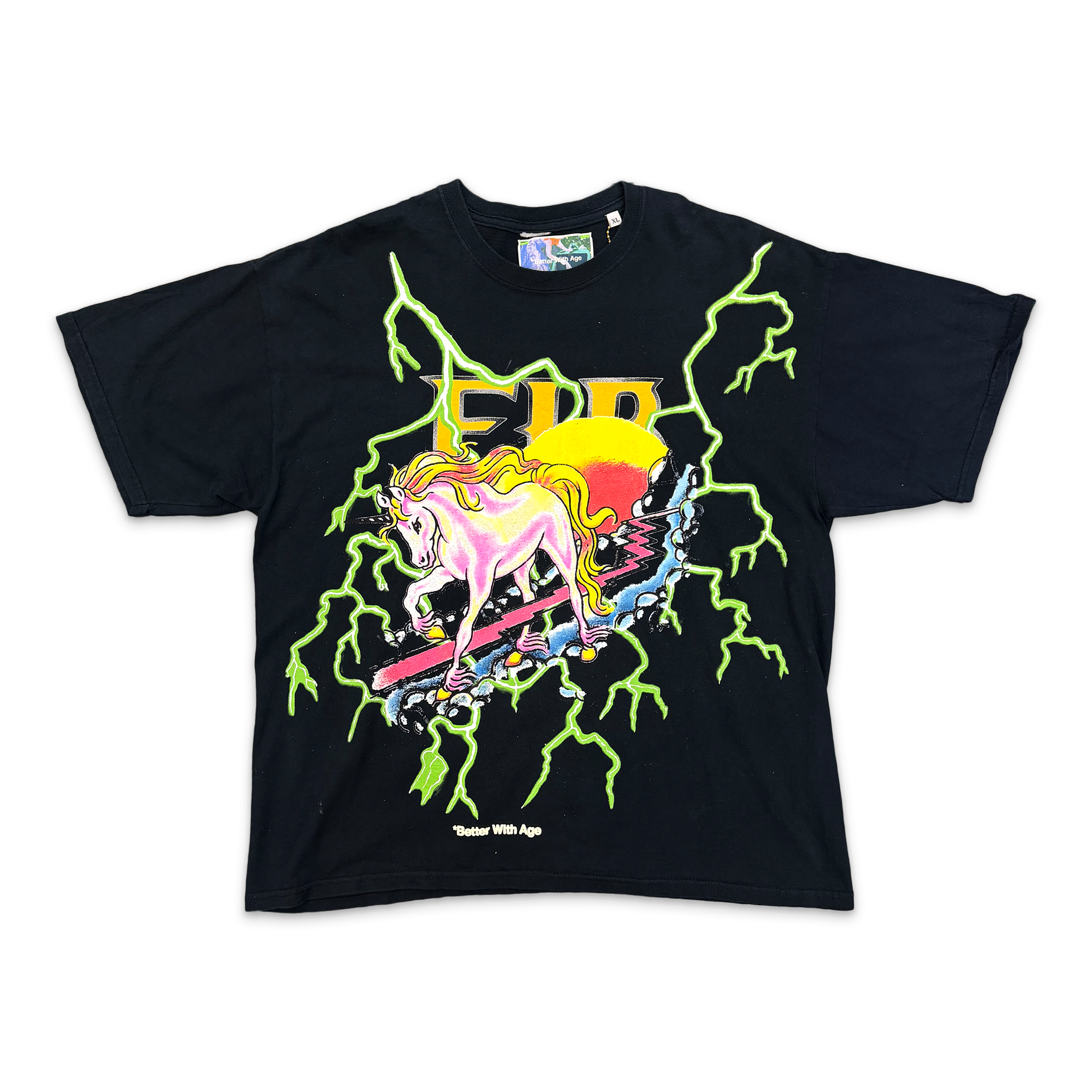 Better With Age, European Thunder Vintage Tee "Black"