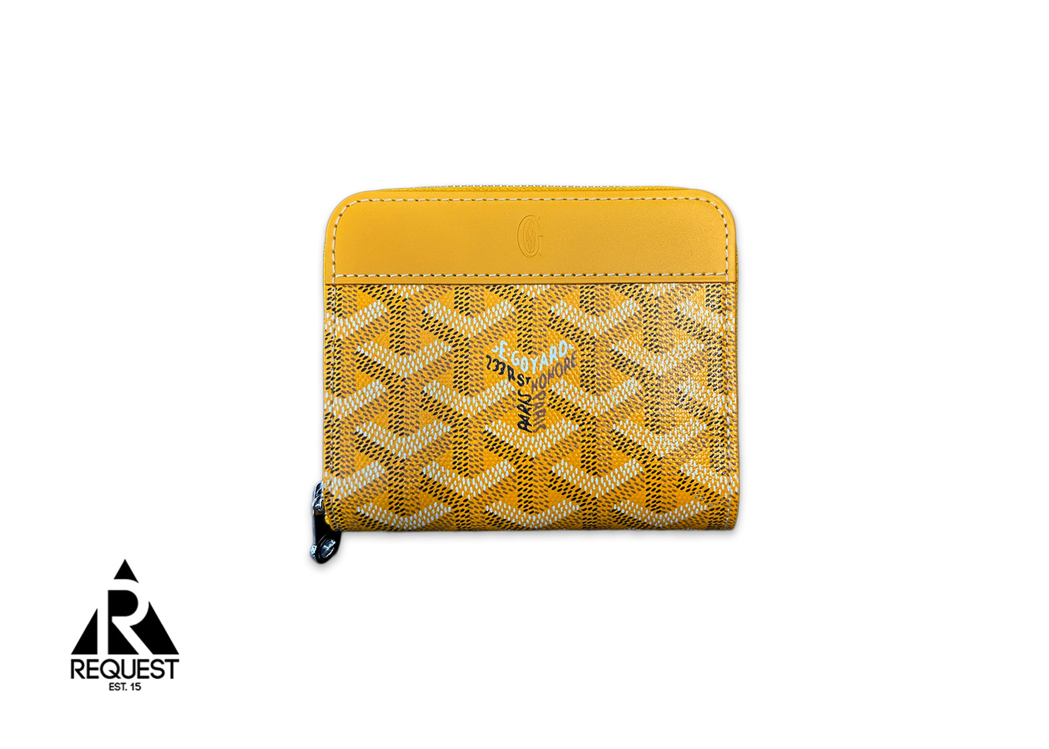 Goyard, Matignon Mini Wallet "Yellow"