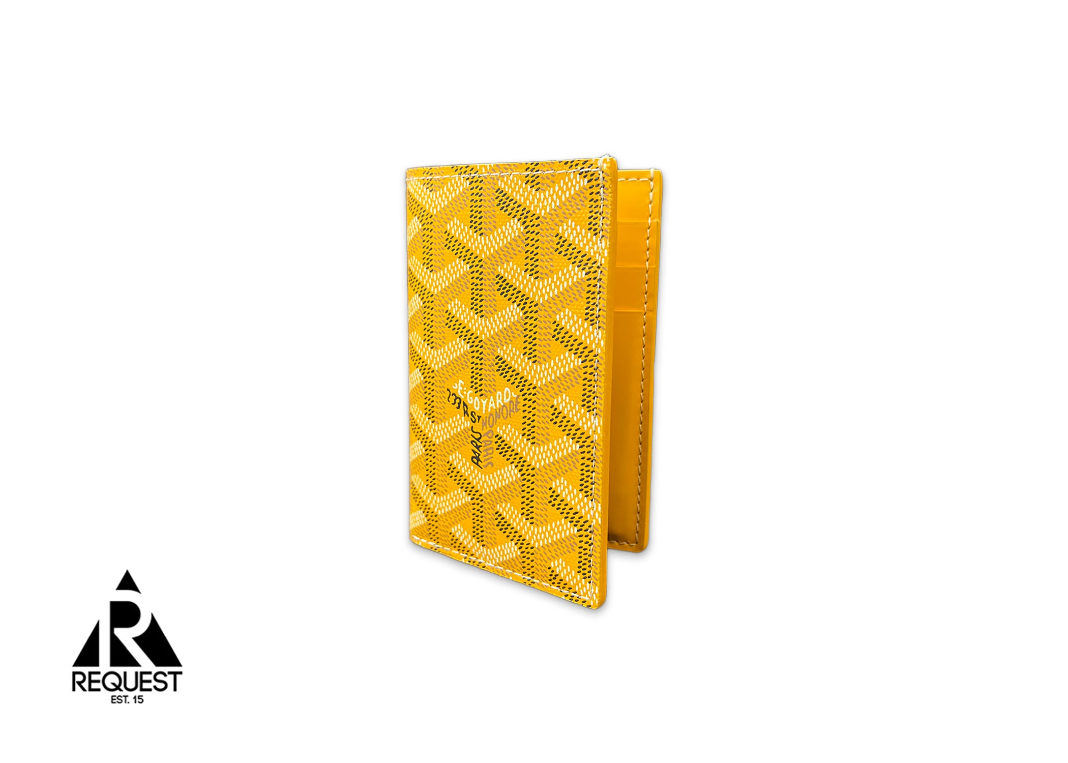 Goyard, Saint-Pierre Card Wallet "Yellow"