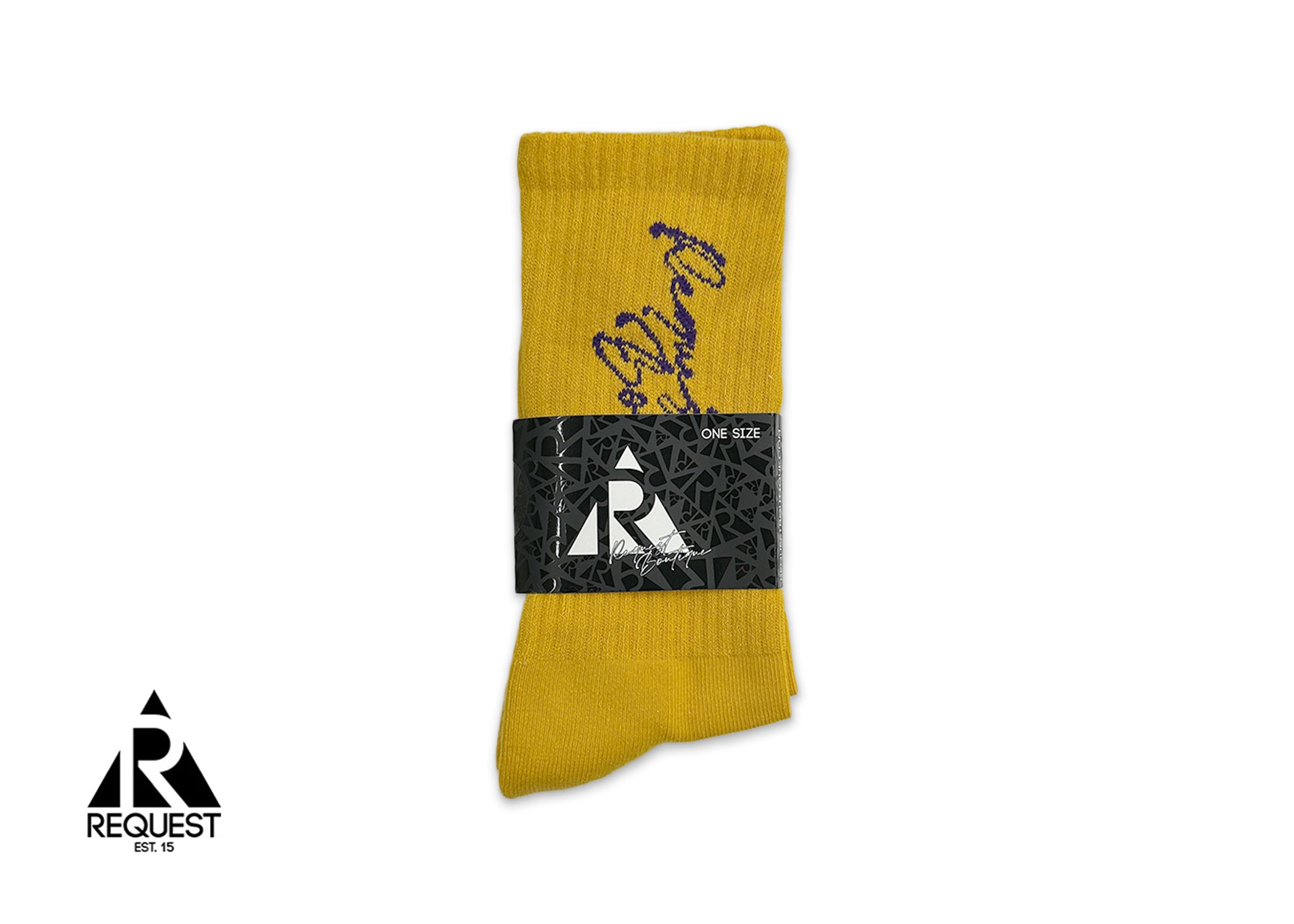 Request, Request Vertical Script Socks "Baton Rouge"