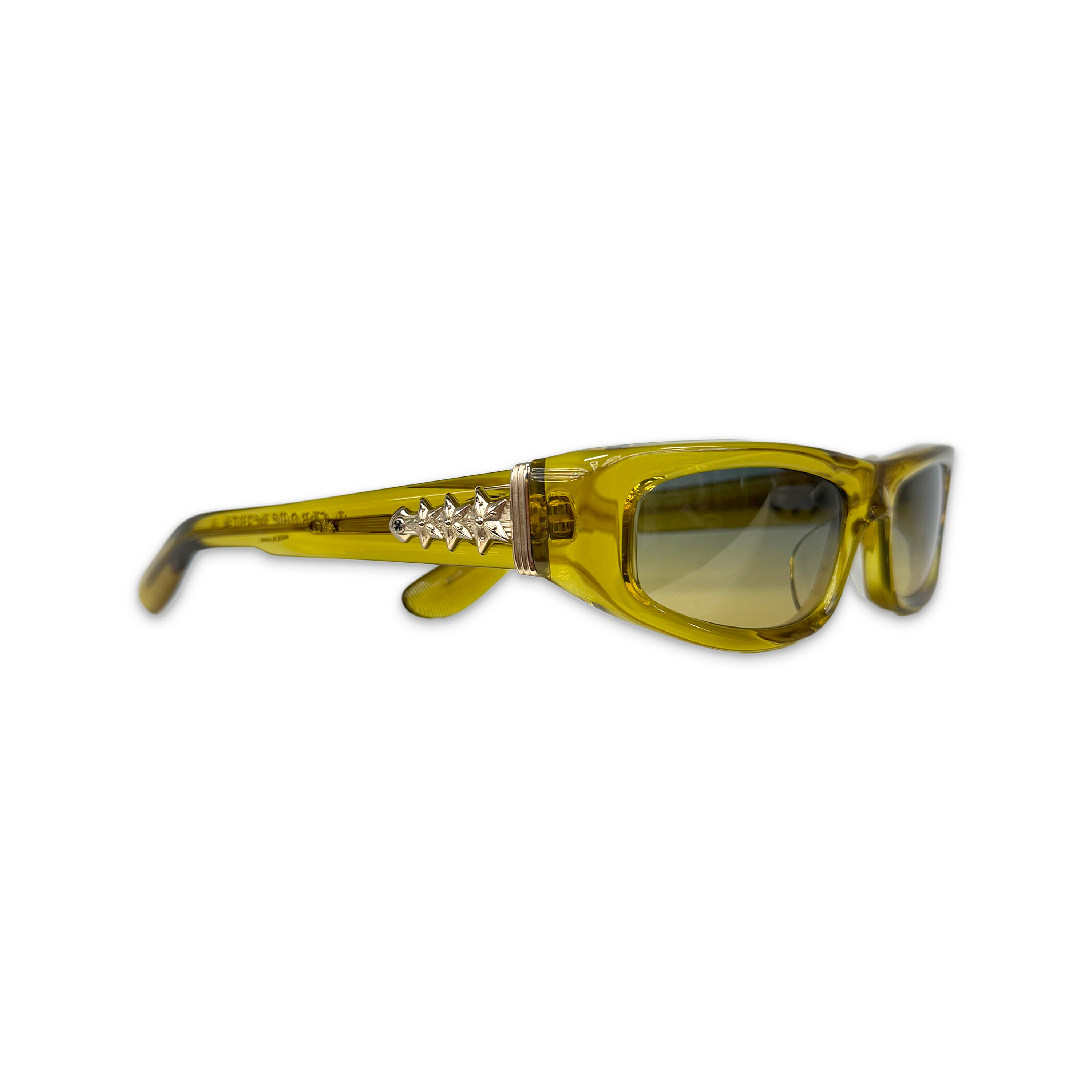 Chrome Hearts, Roller Sunglasses "Translucent Yellow/Gold"