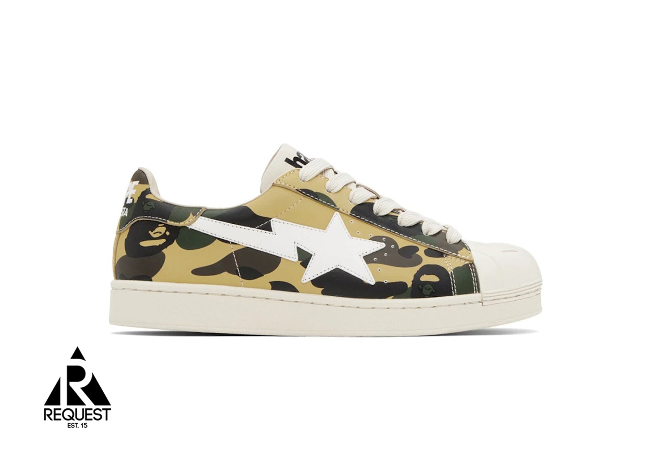 A Bathing Ape Skull Sta "1st Camo Yellow"