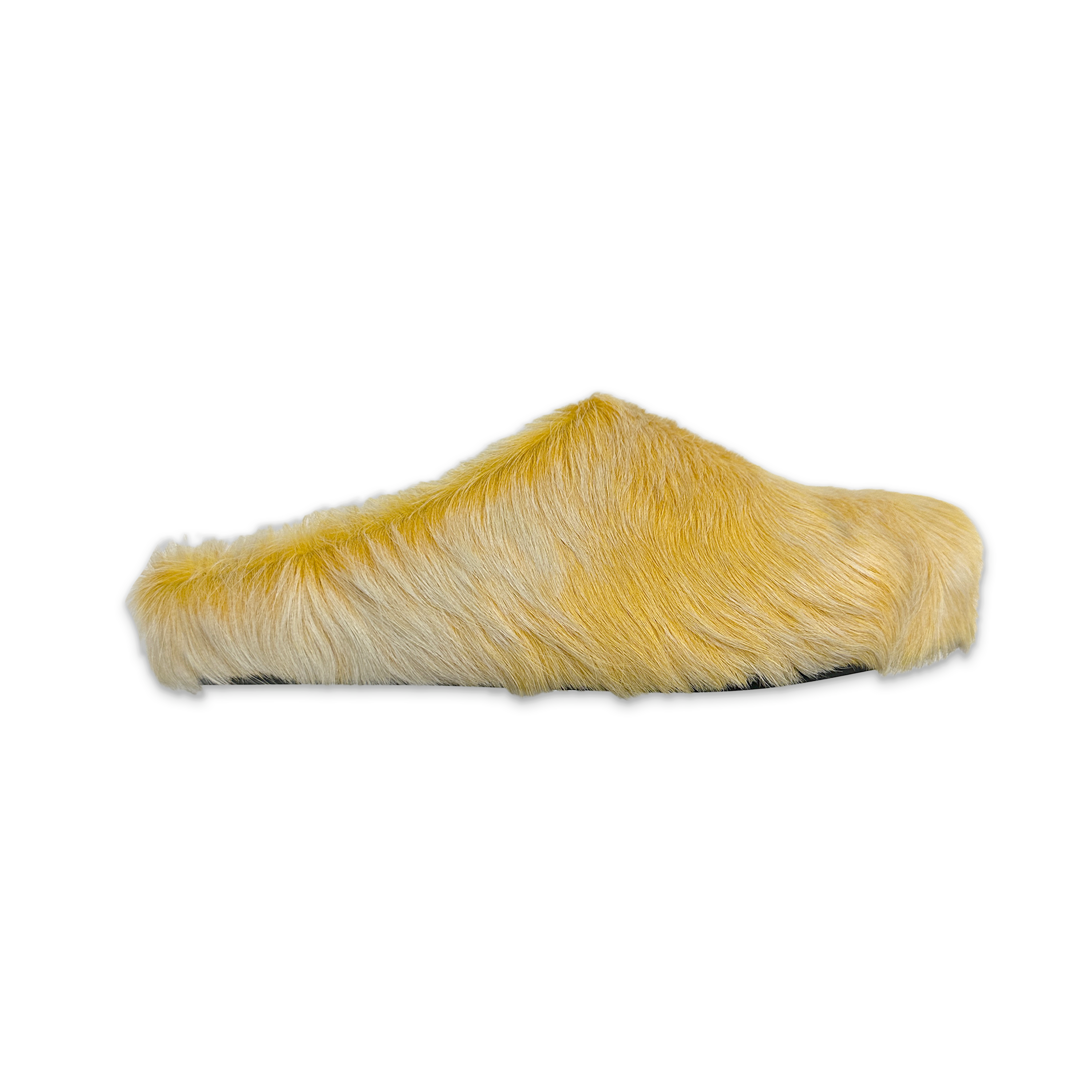 Marni, Fussbett Sabot Slippers "Yellow"