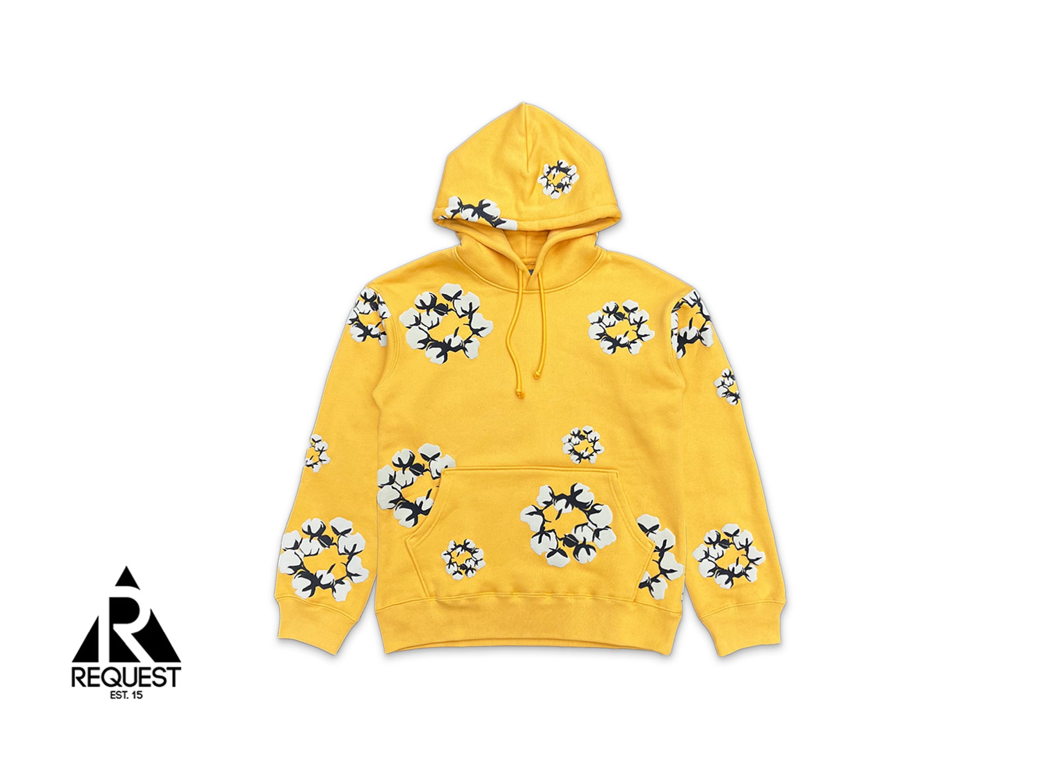 Denim Tears, x CPFM Cactus Tears Wreath Hoodie "Yellow"
