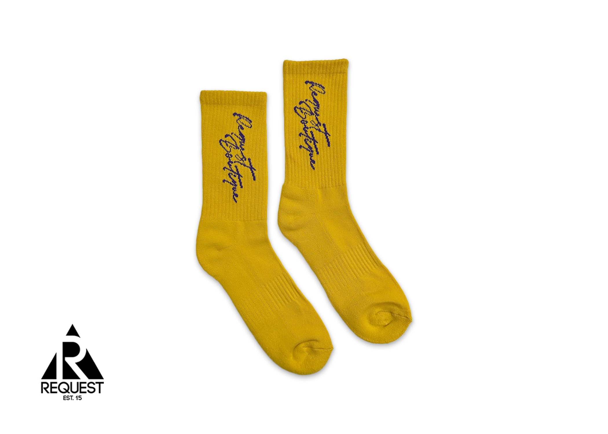 Request, Request Vertical Script Socks "Baton Rouge"