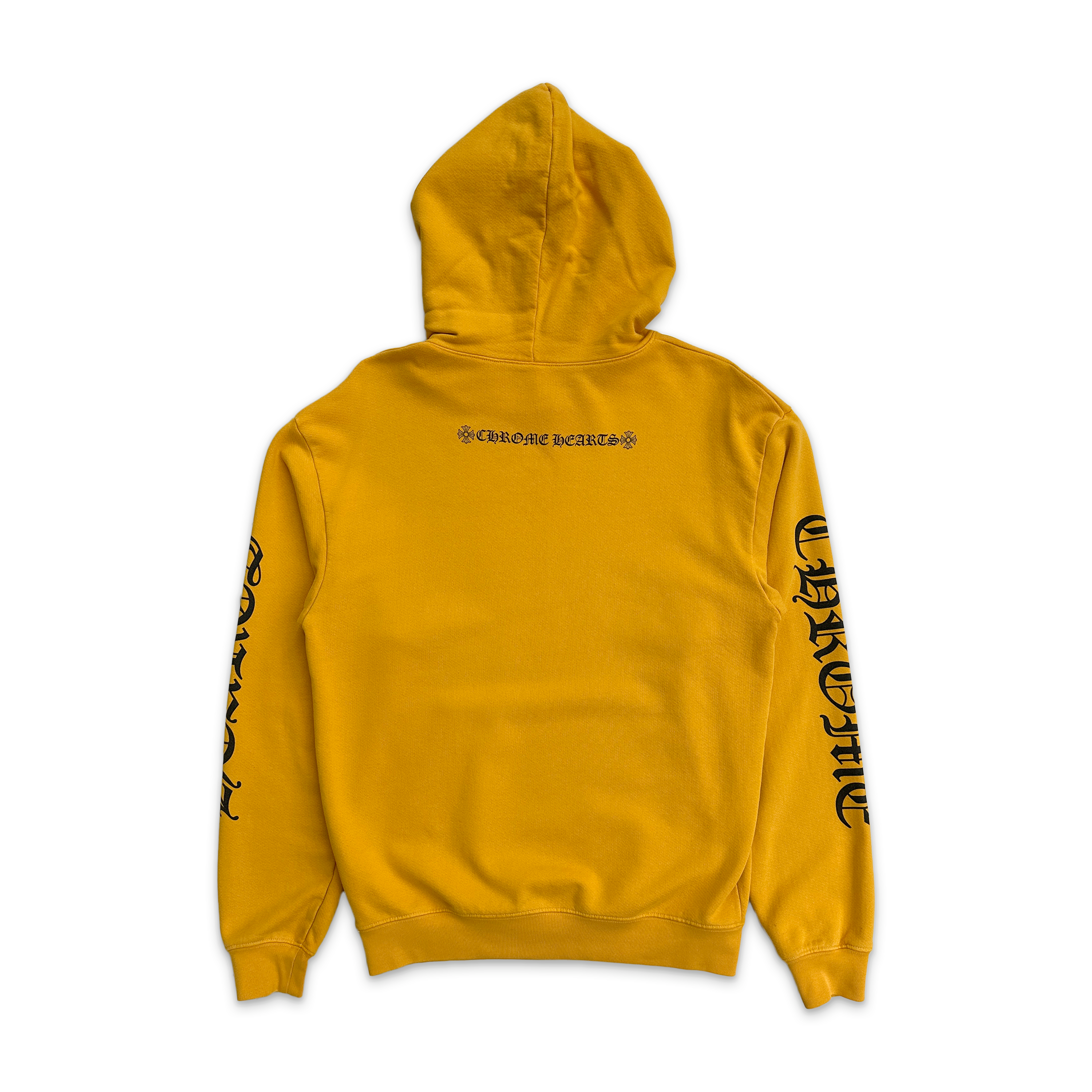Vertical Logo Hoodie "Mustard"
