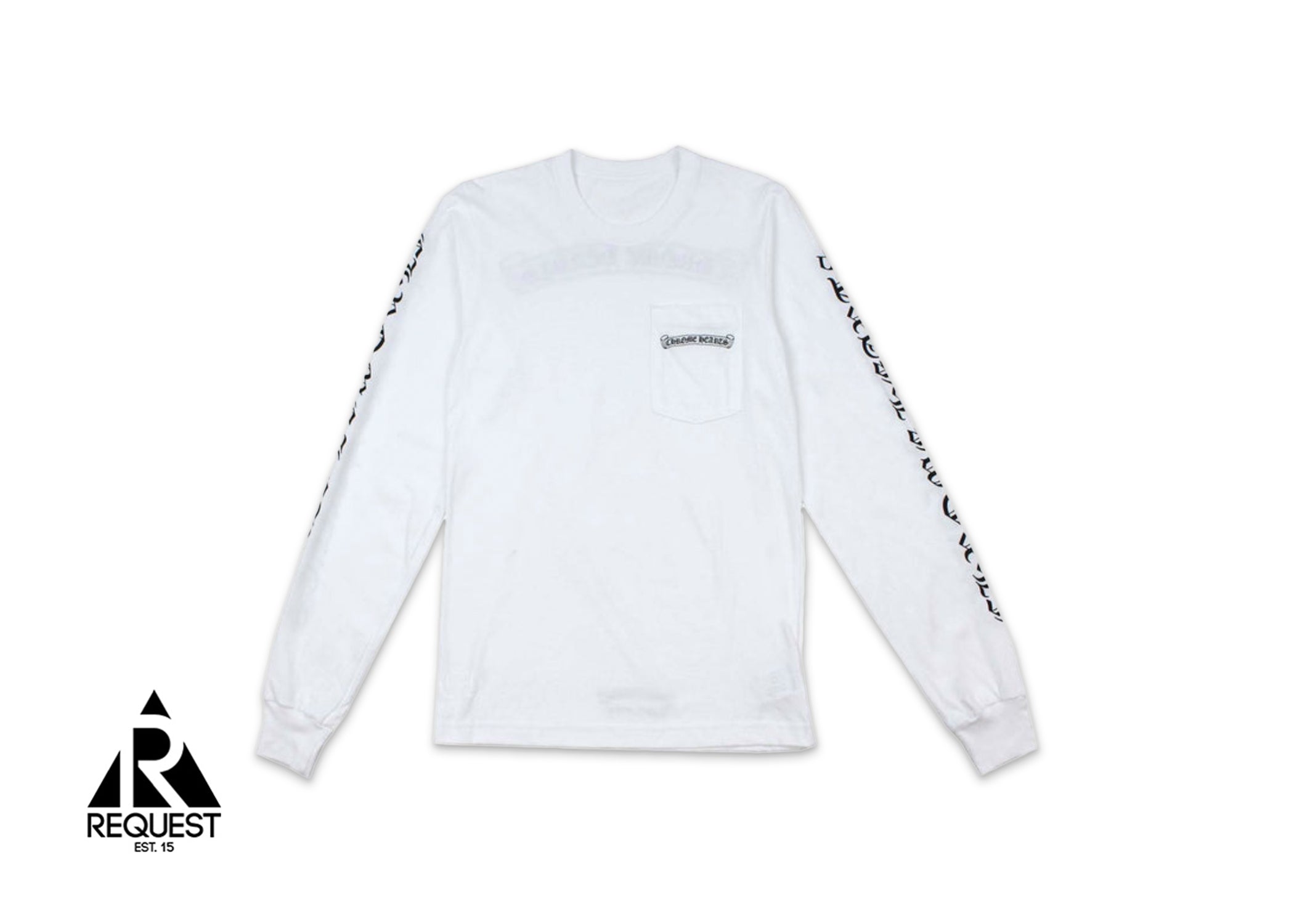 Chrome Hearts Scroll FU L/S Tee "White"
