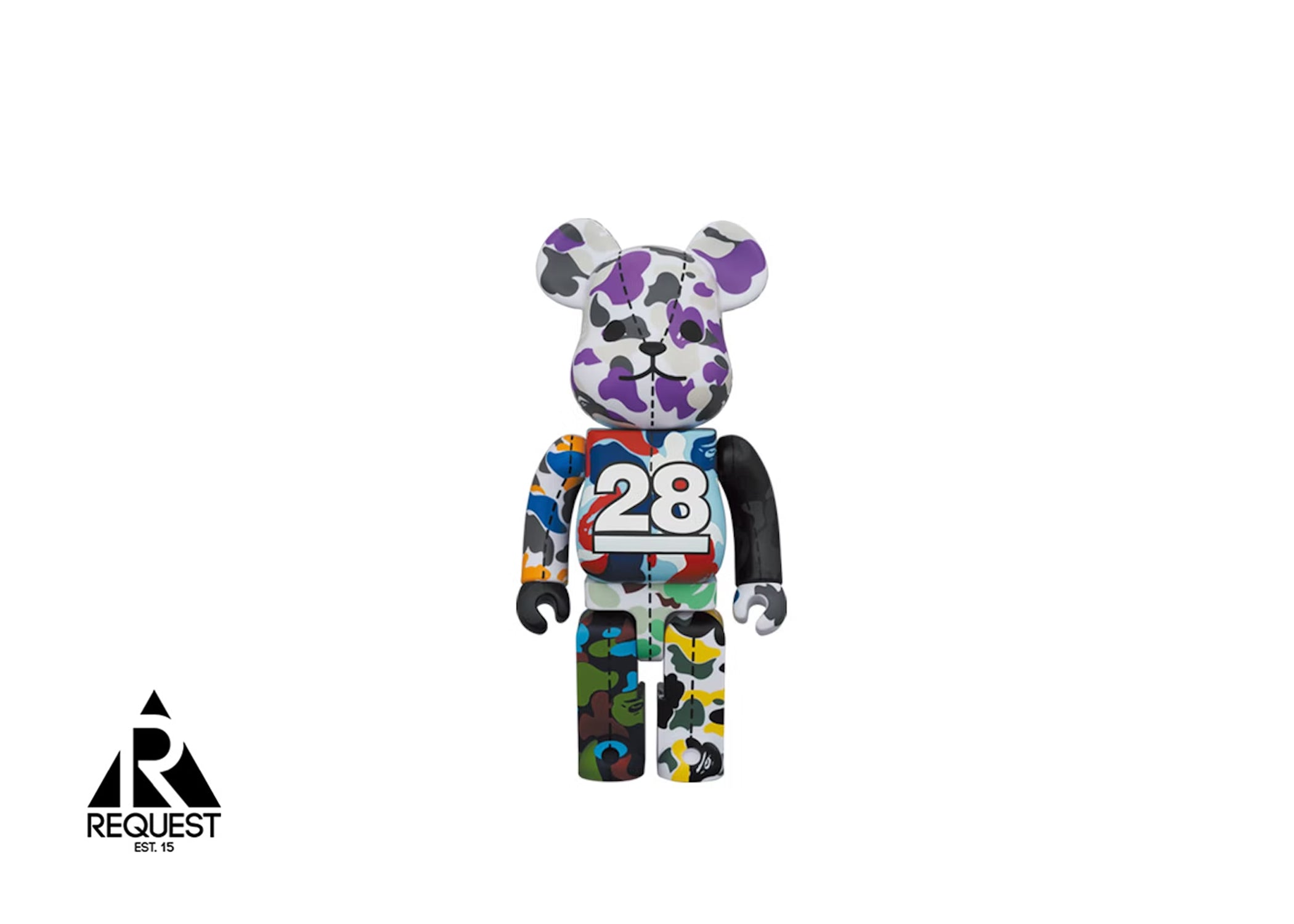 Medicom Be@rbrick x Bape 400% "28TH ANNIVERSARY #1"